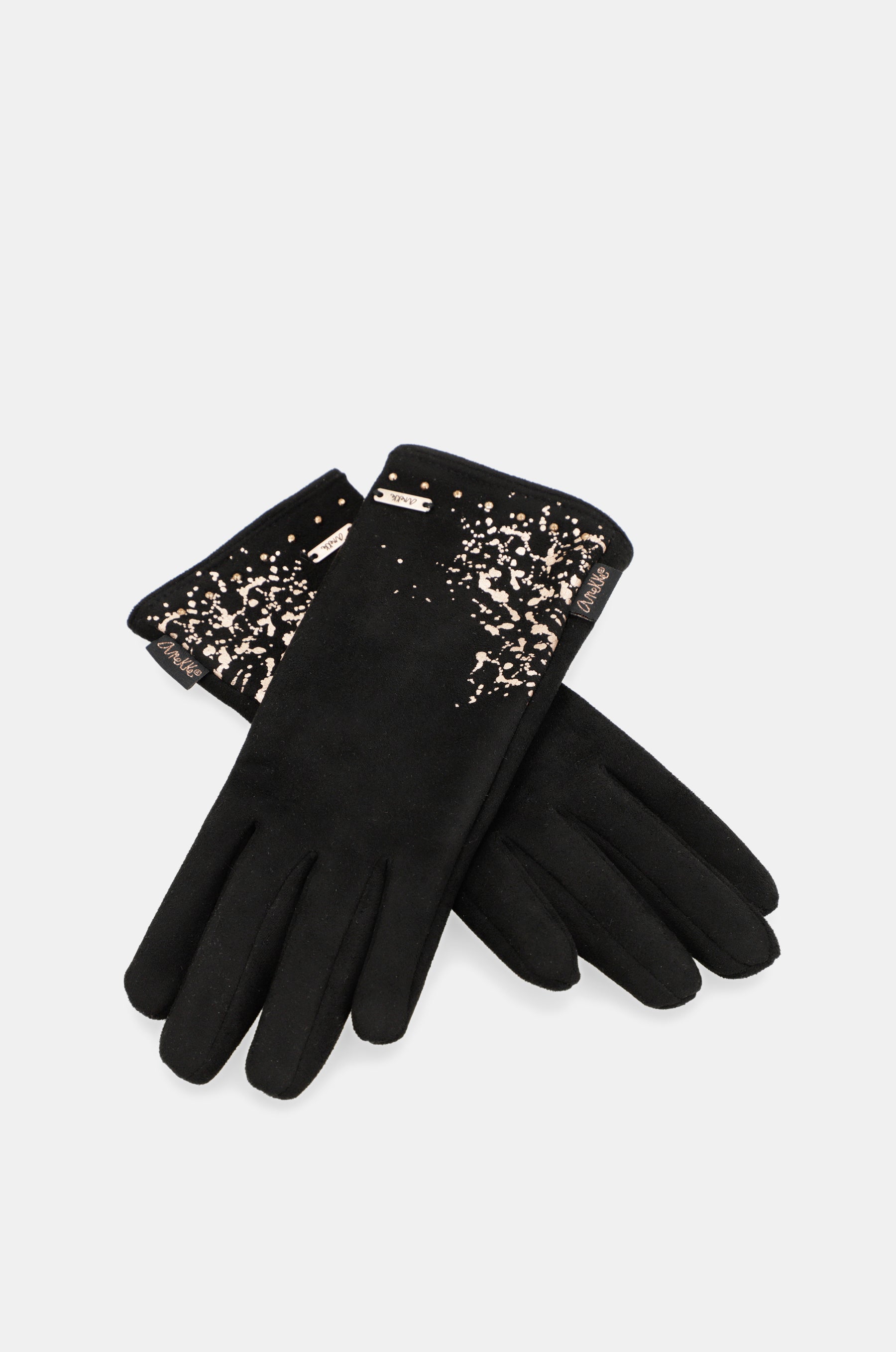 Guantes interior forrado negro
