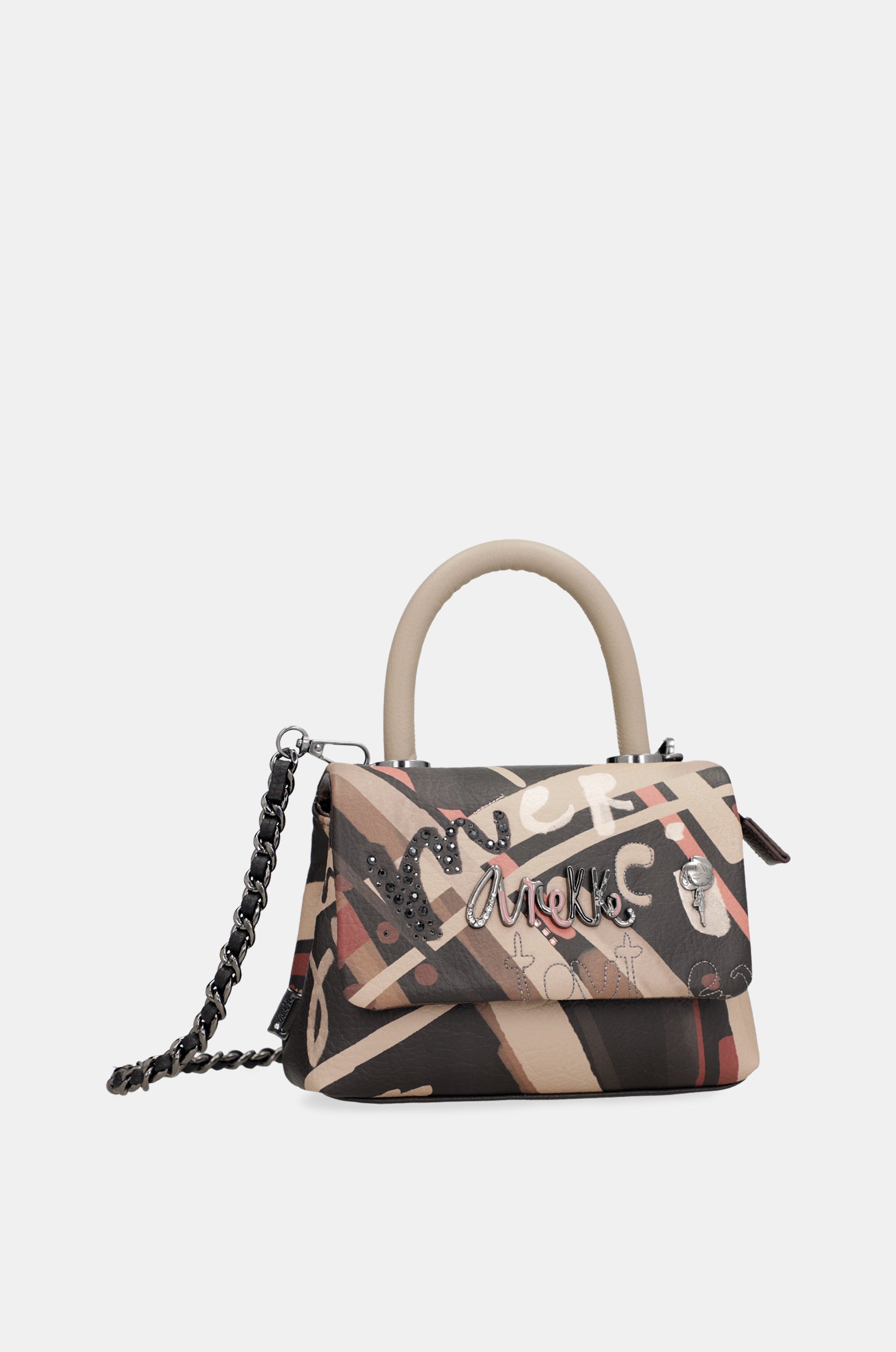 Bandolera de solapa pequeña Parisian