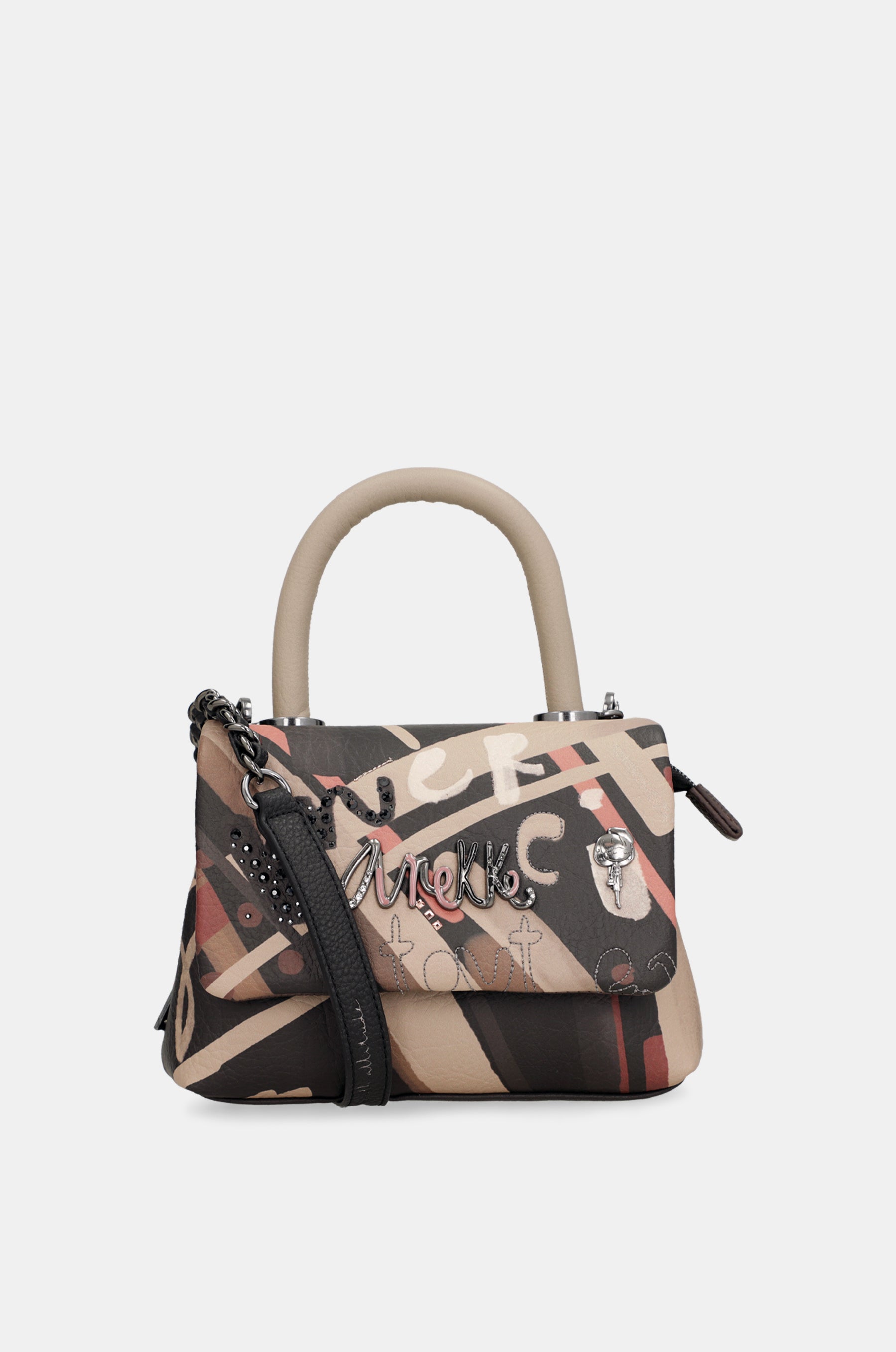 Bandolera de solapa pequeña Parisian