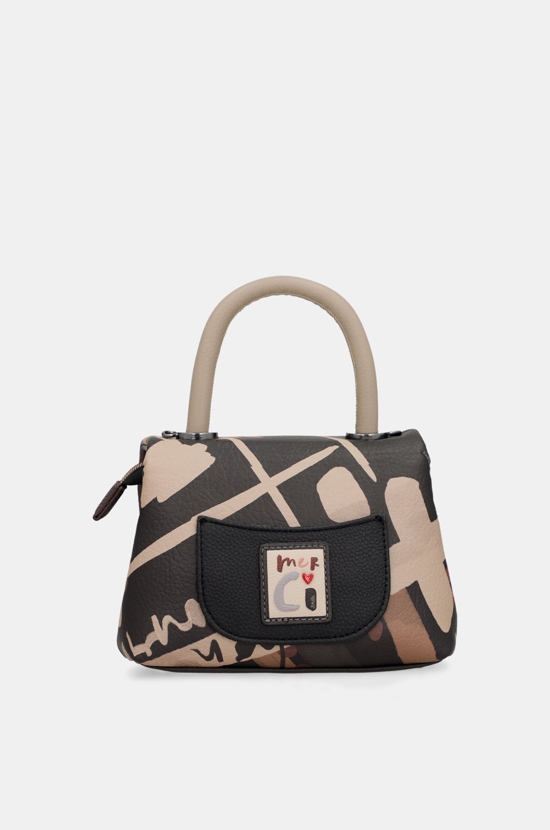 Bandolera de solapa pequeña Parisian