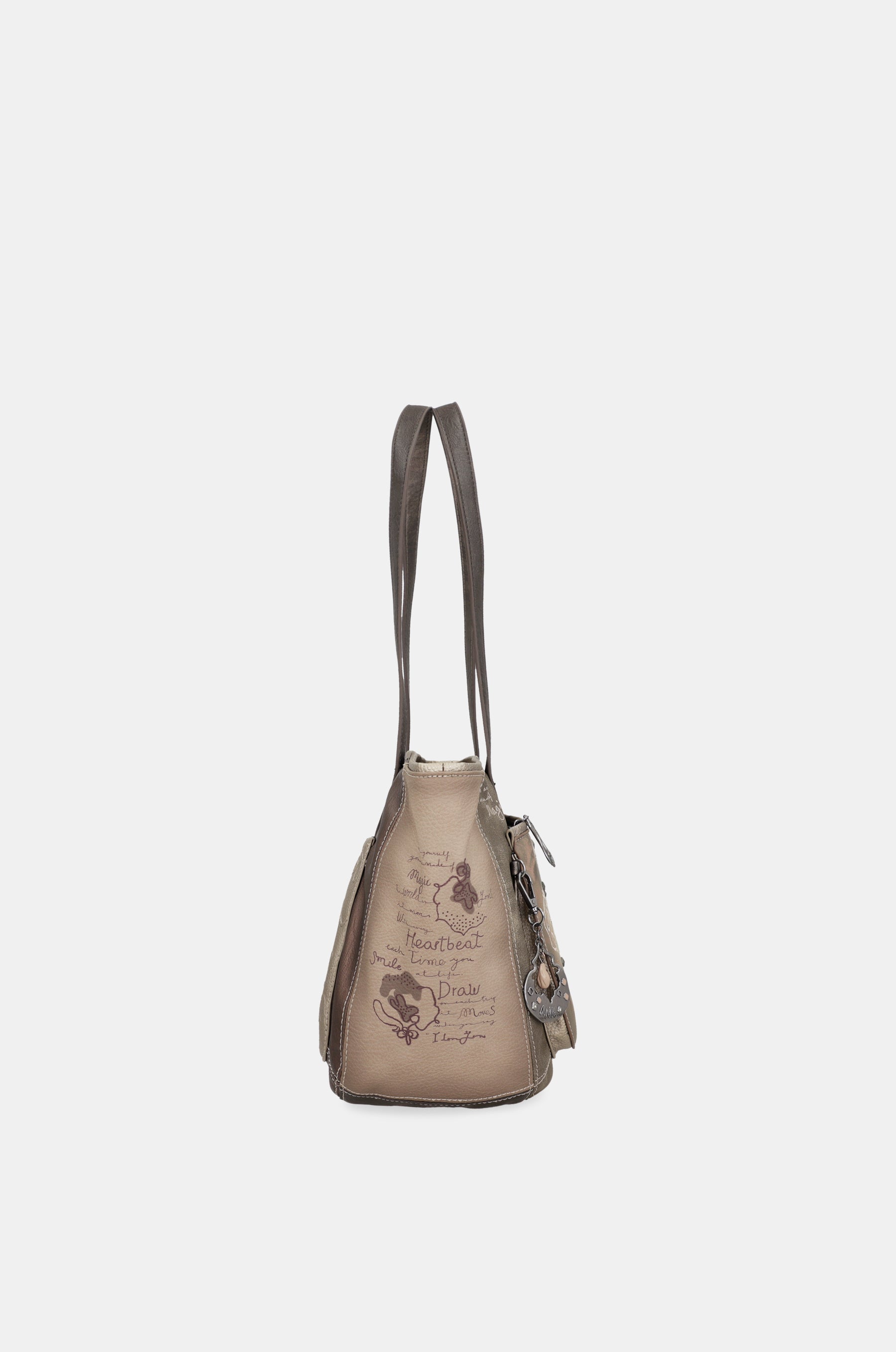 Bolso de hombro grande Real