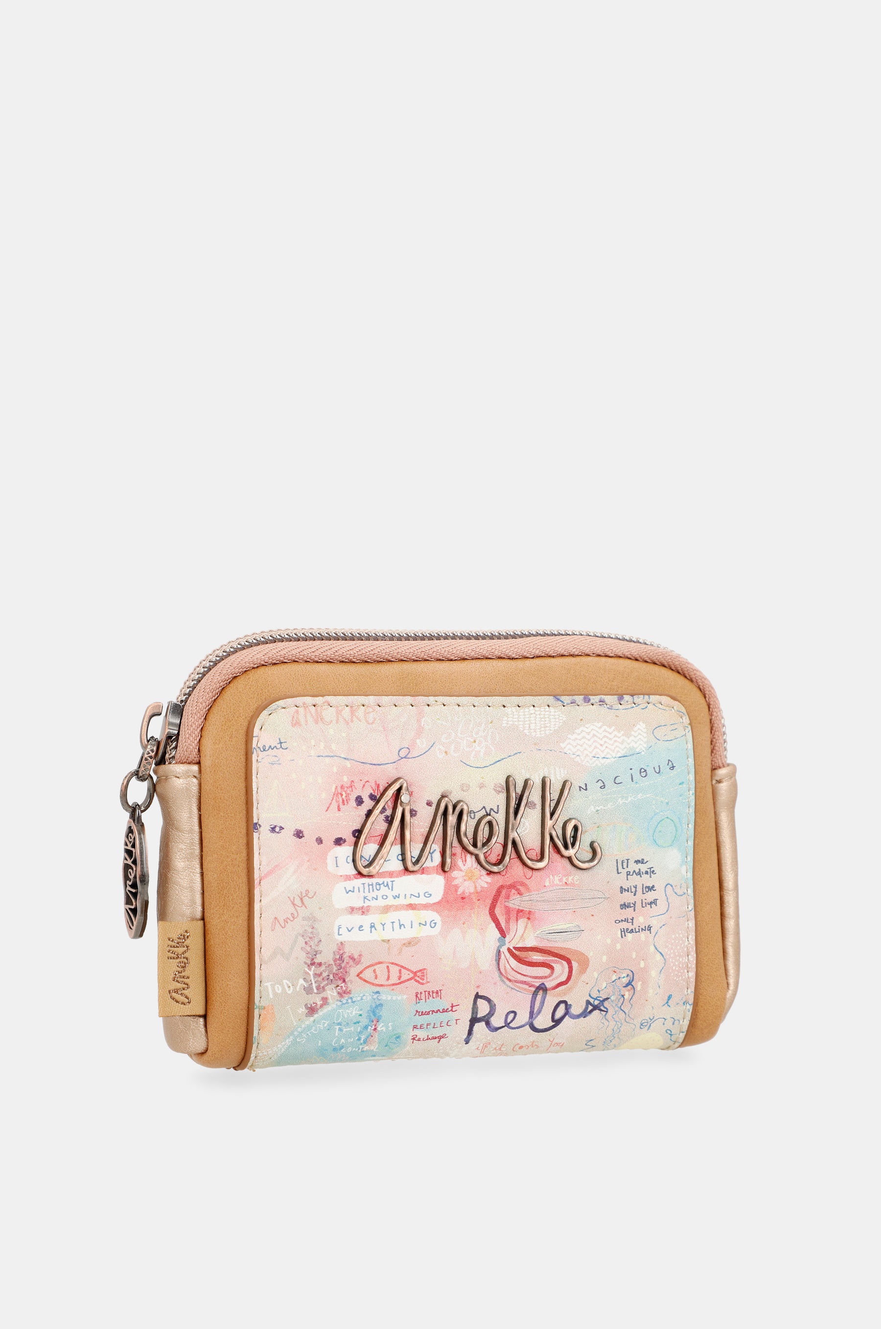 Monedero estampado Slow Life