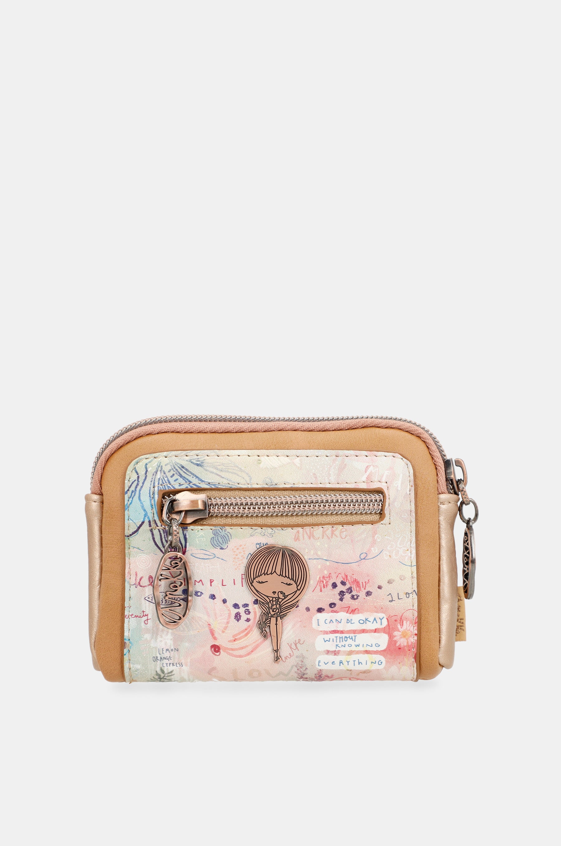 Monedero estampado Slow Life