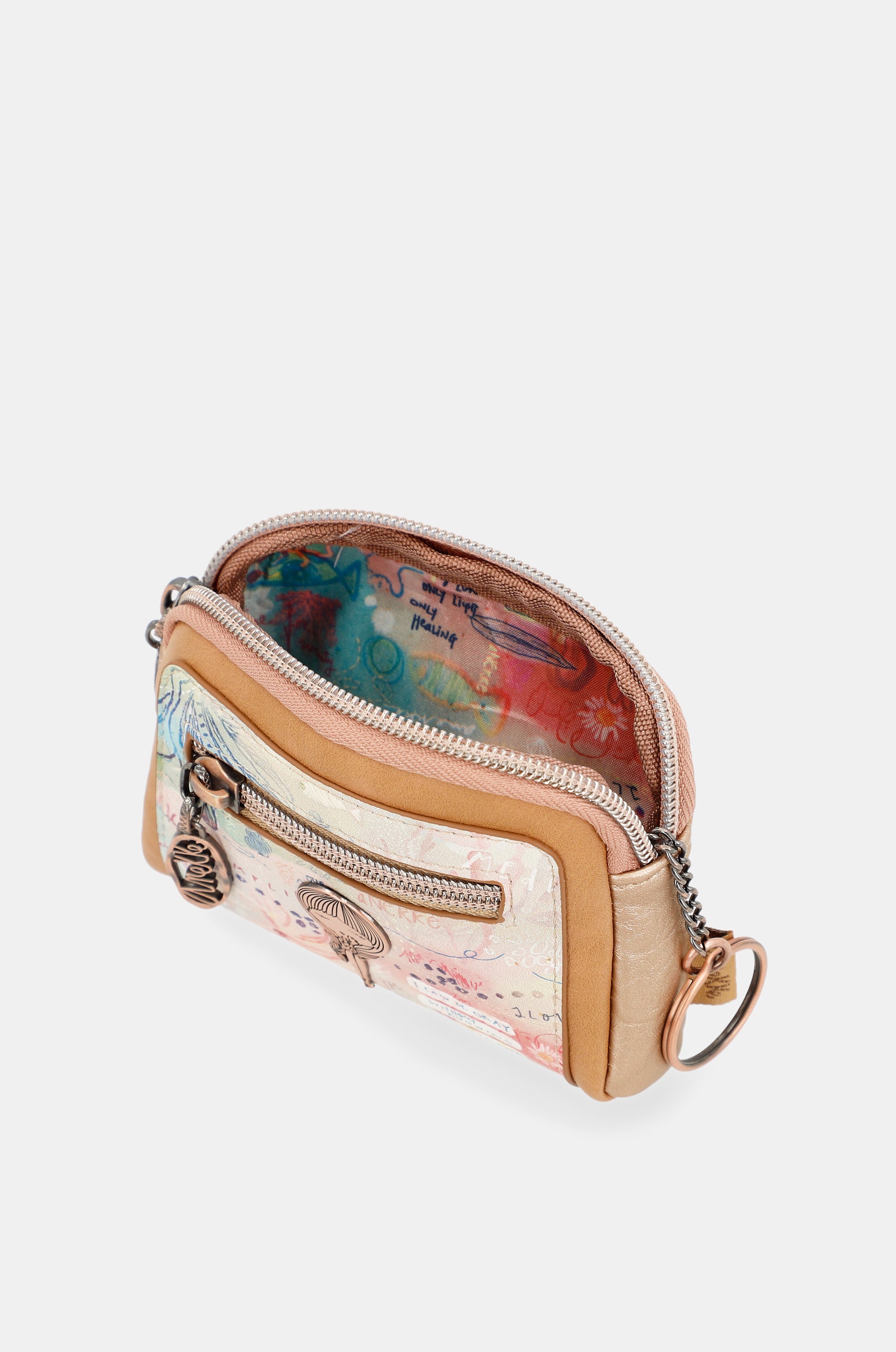 Monedero estampado Slow Life