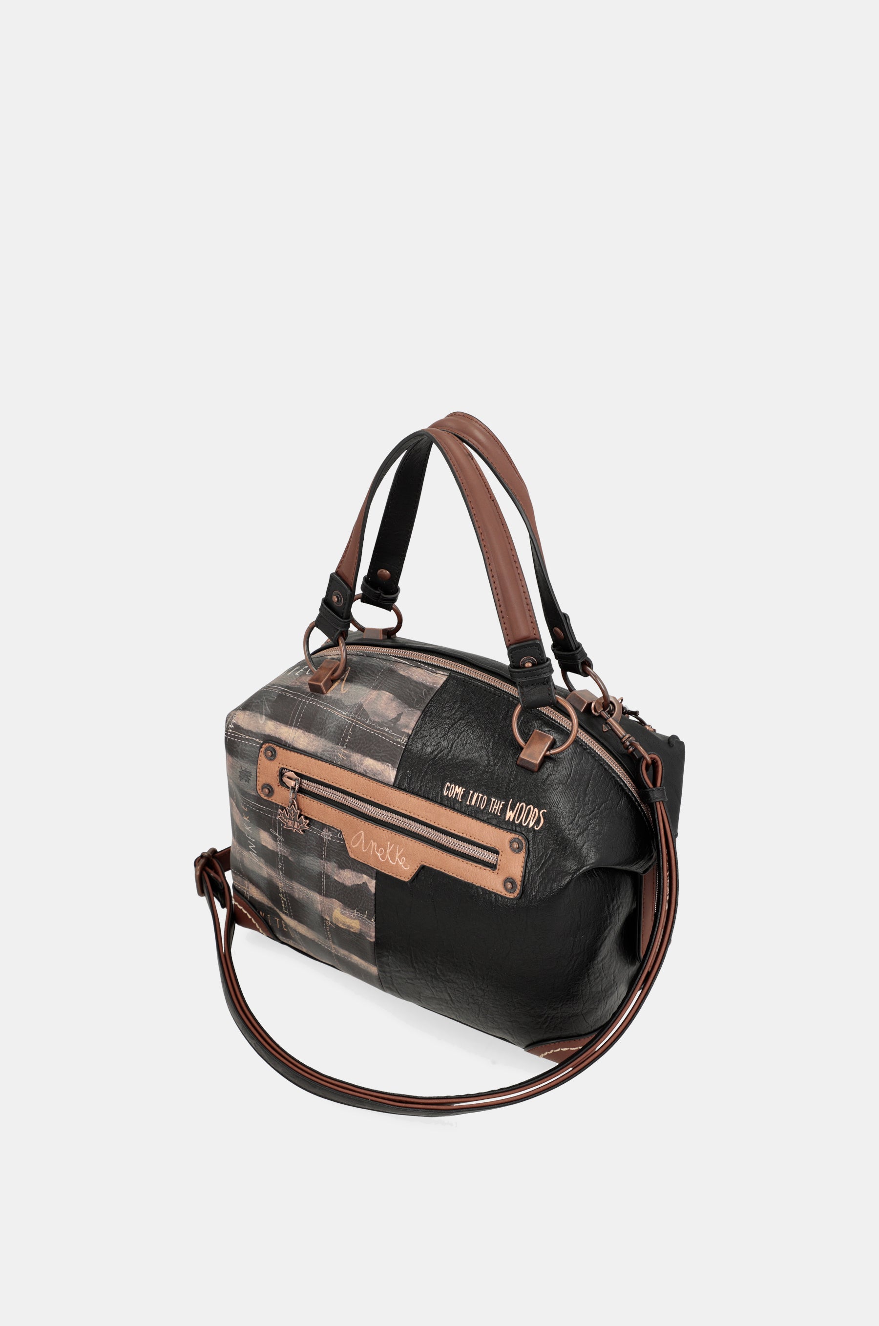 Bolso bowling negro Wild