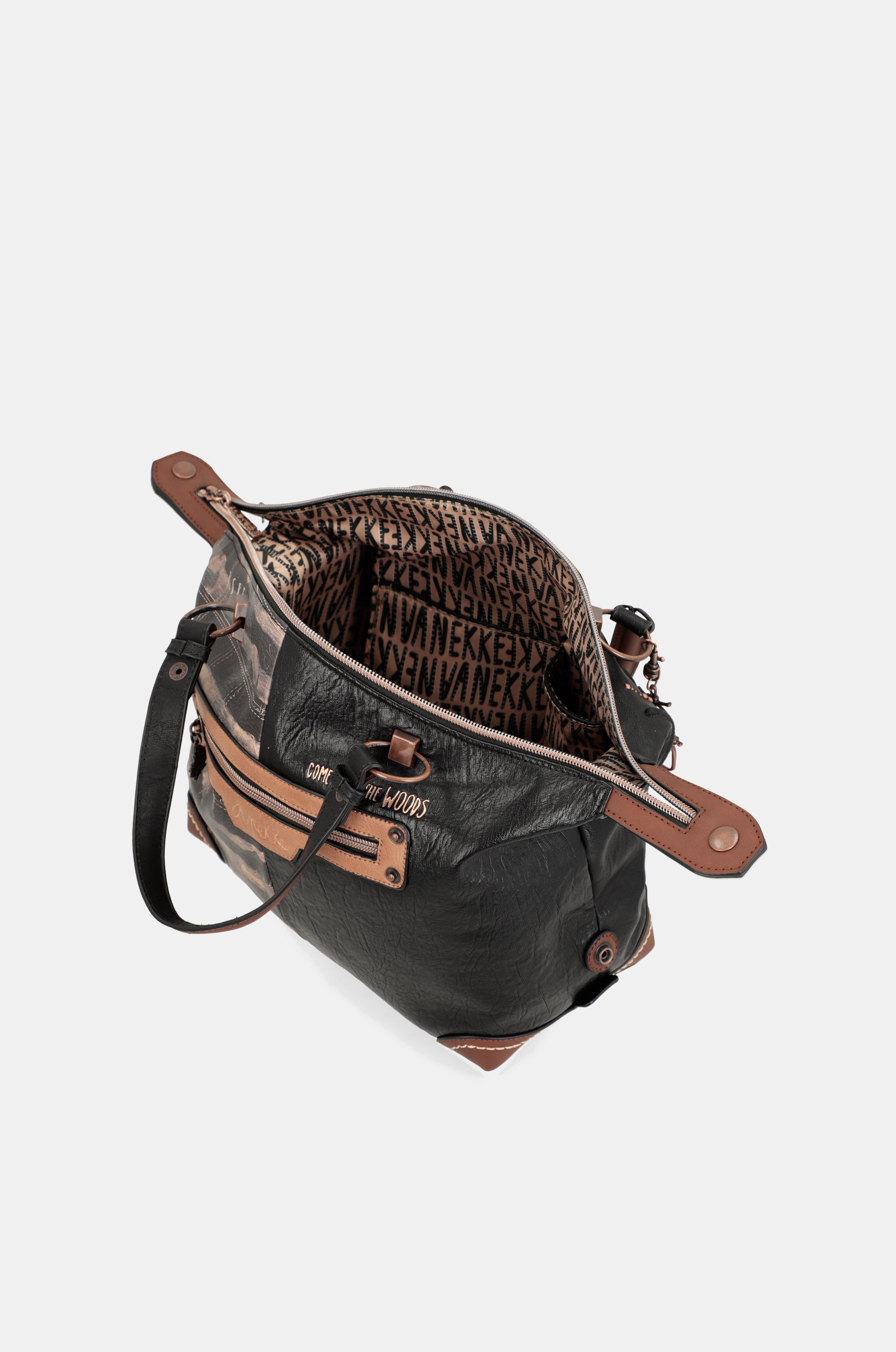 Bolso bowling negro Wild