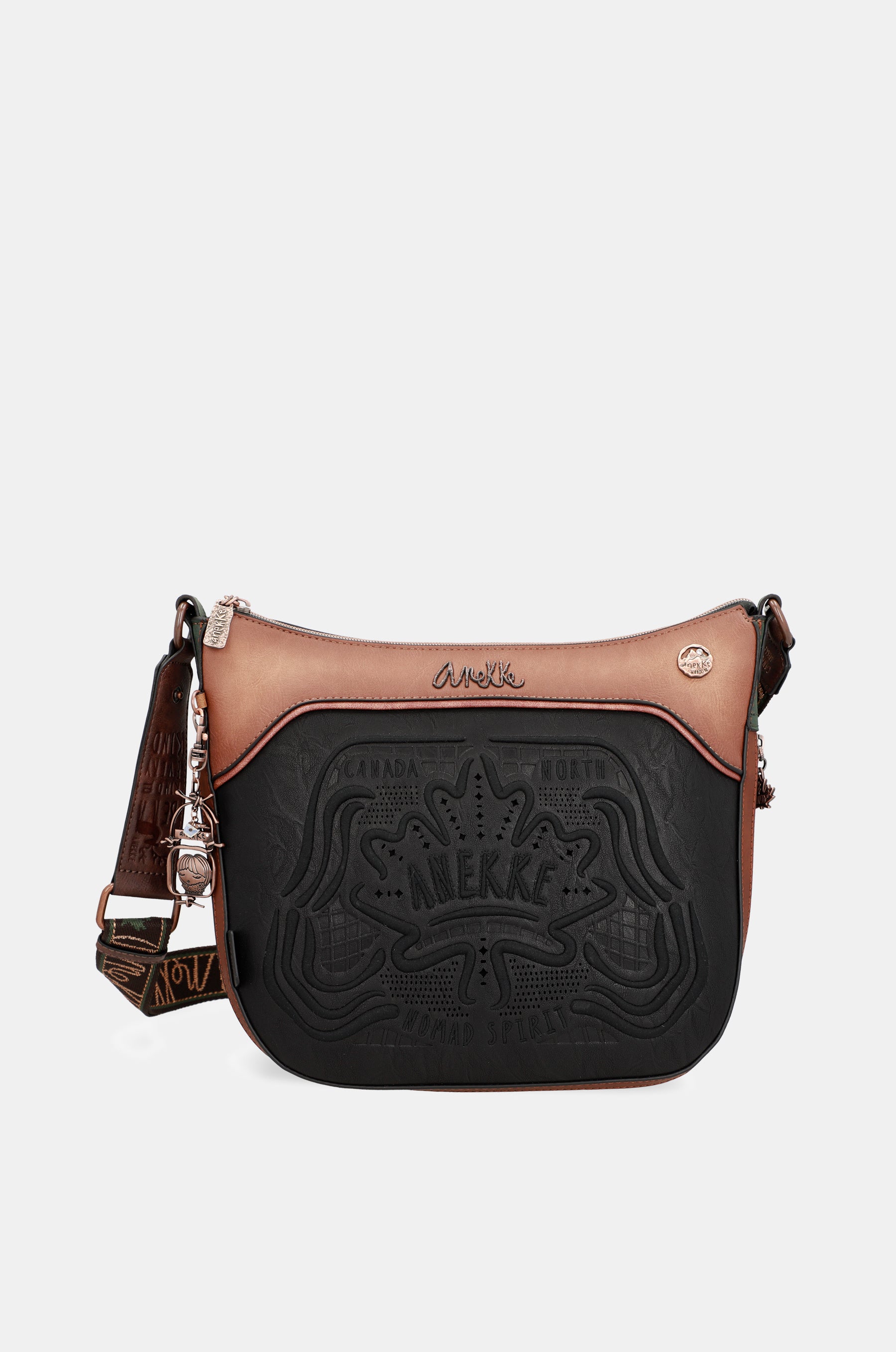 Bandolera grande negra Wild