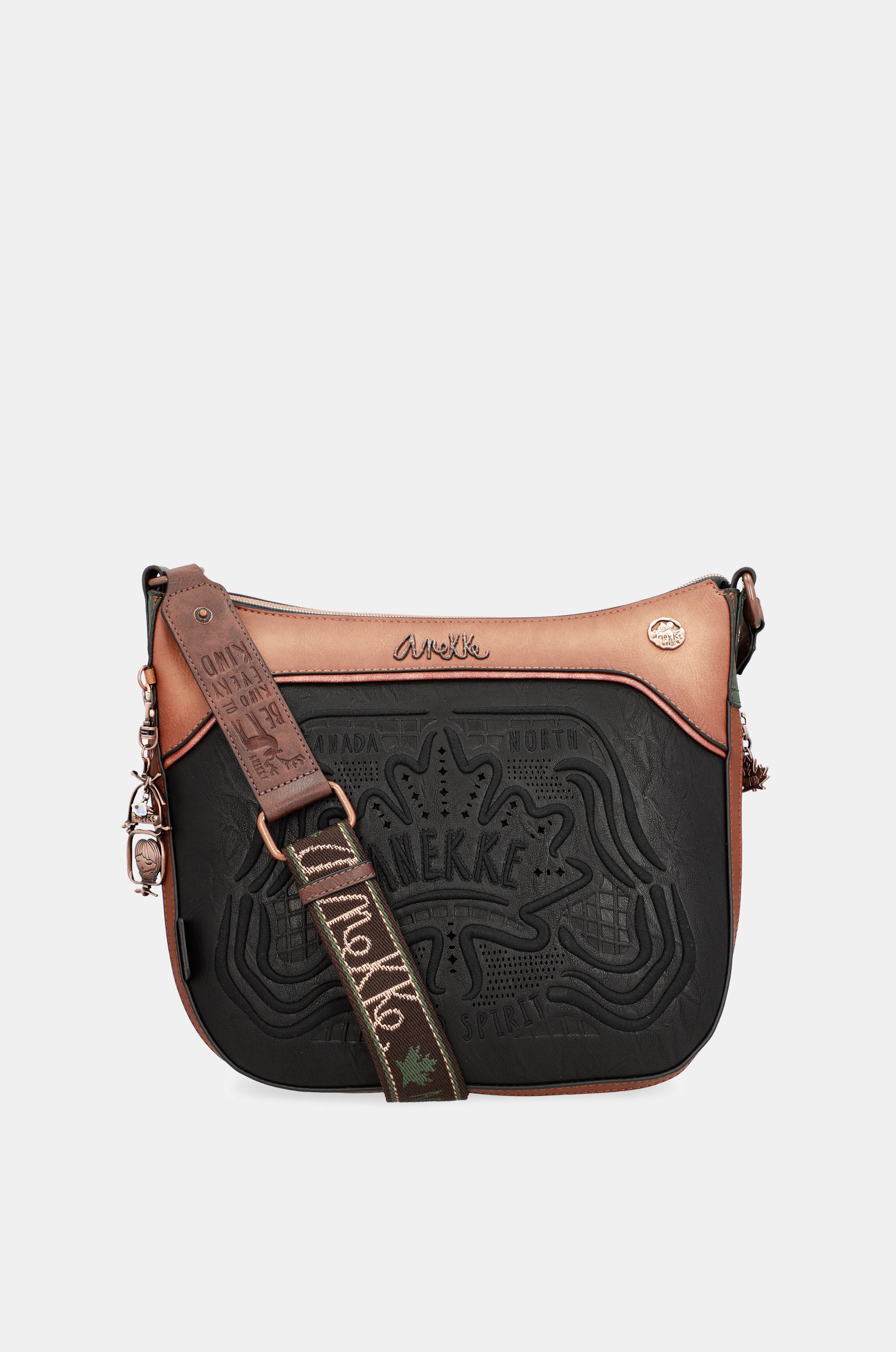 Bandolera grande negra Wild