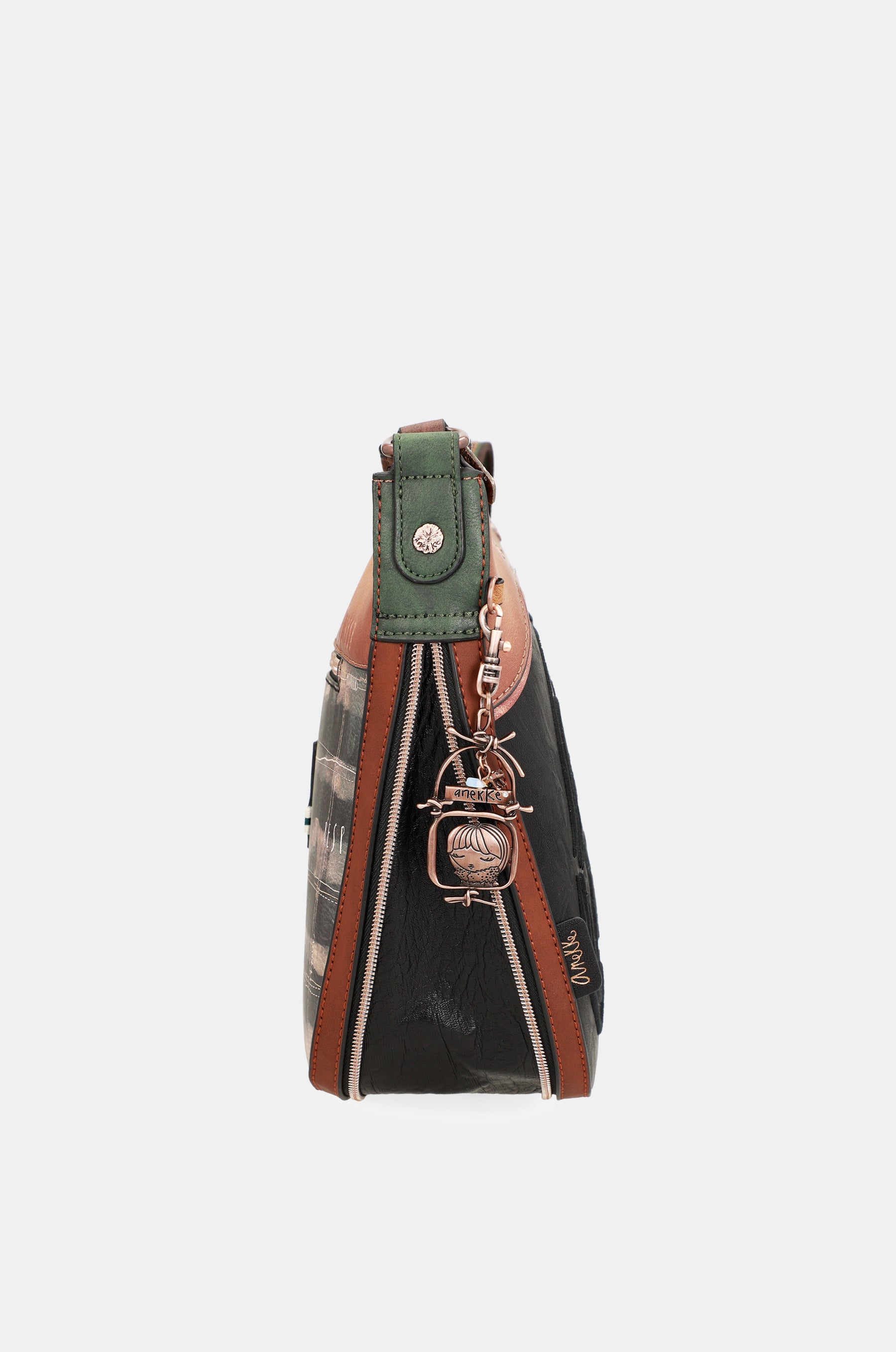 Bandolera grande negra Wild