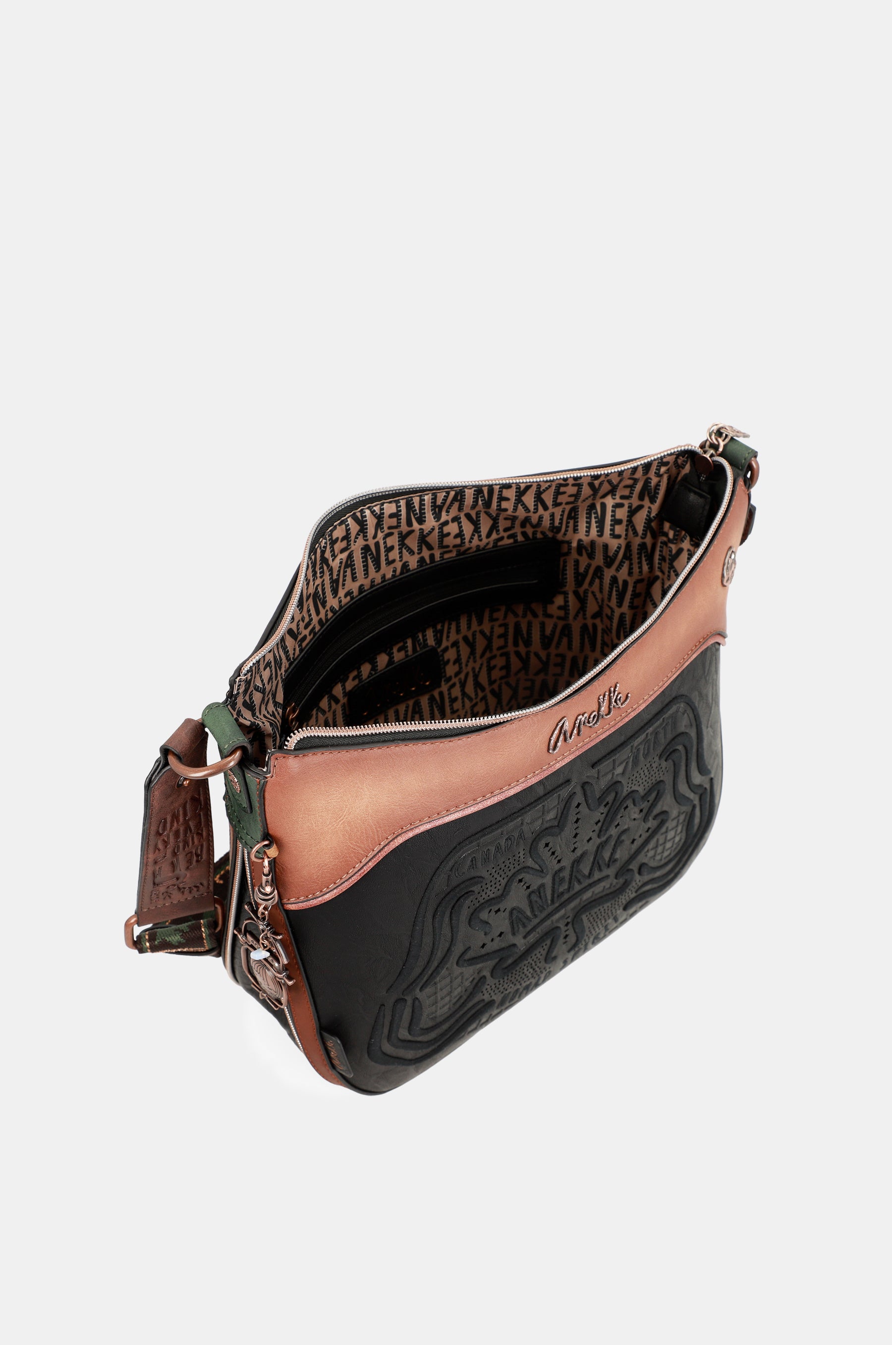 Bandolera grande negra Wild