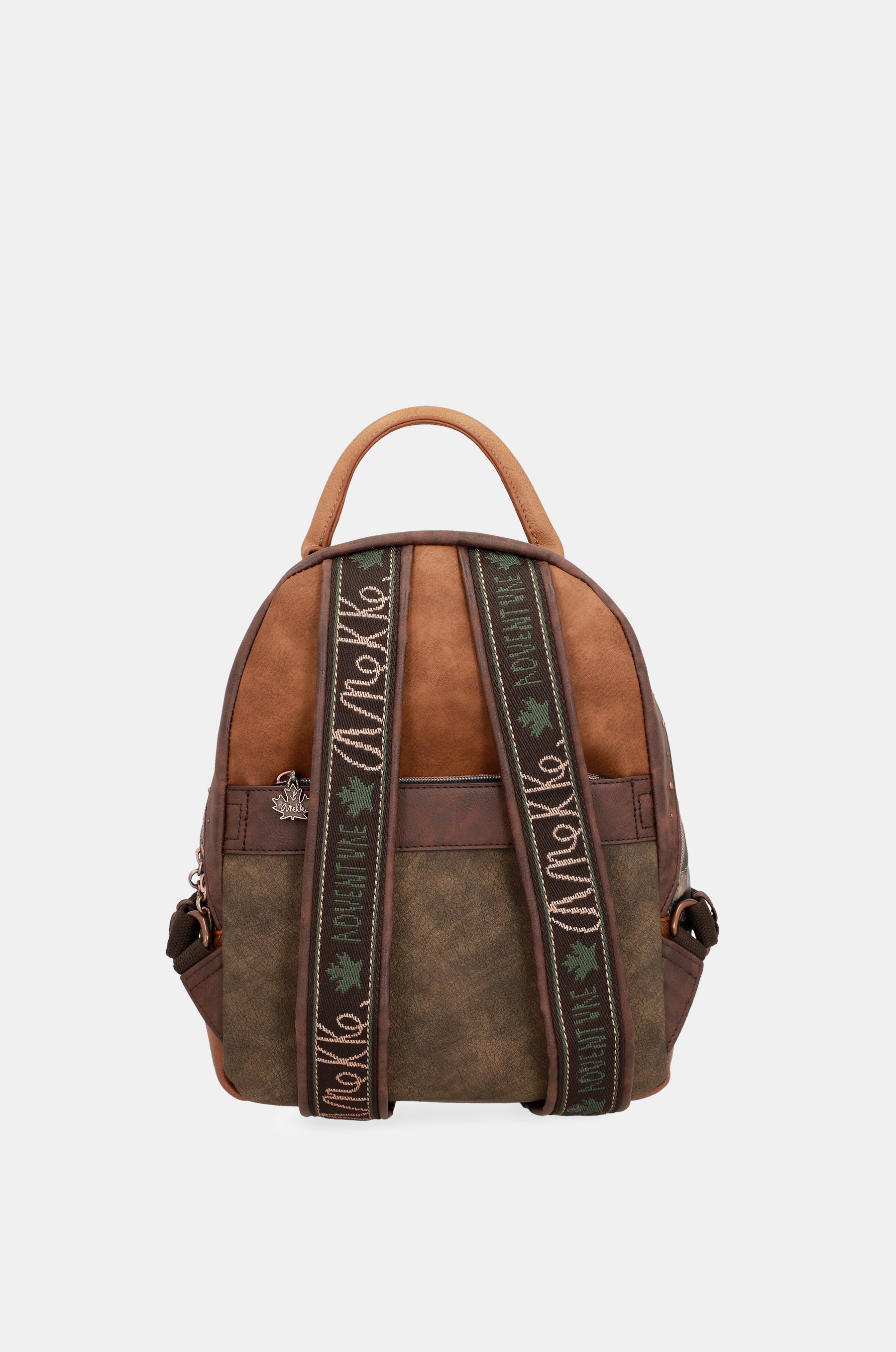 Mochila con cuadros verdes Wild