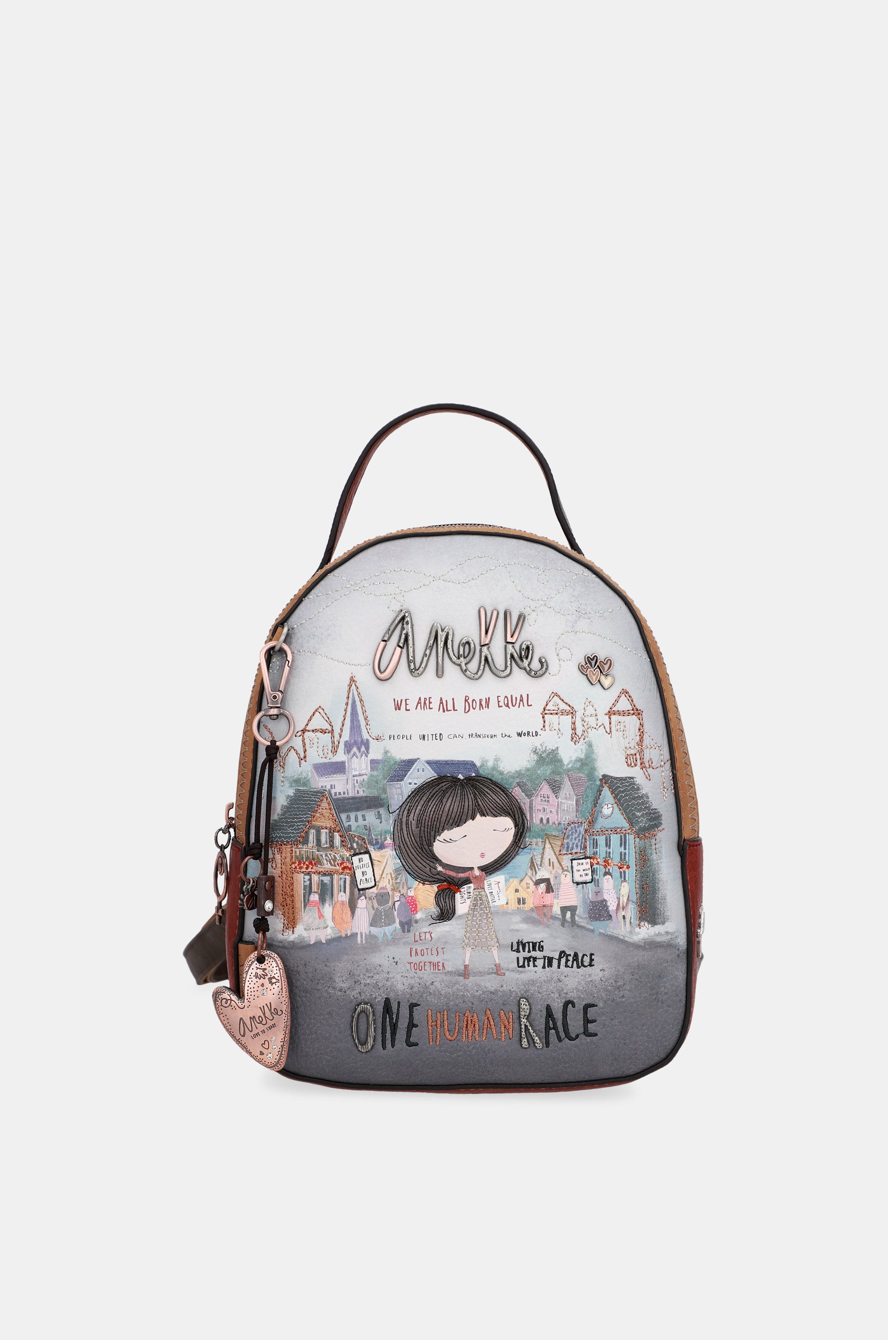 Mochila estampada Voice