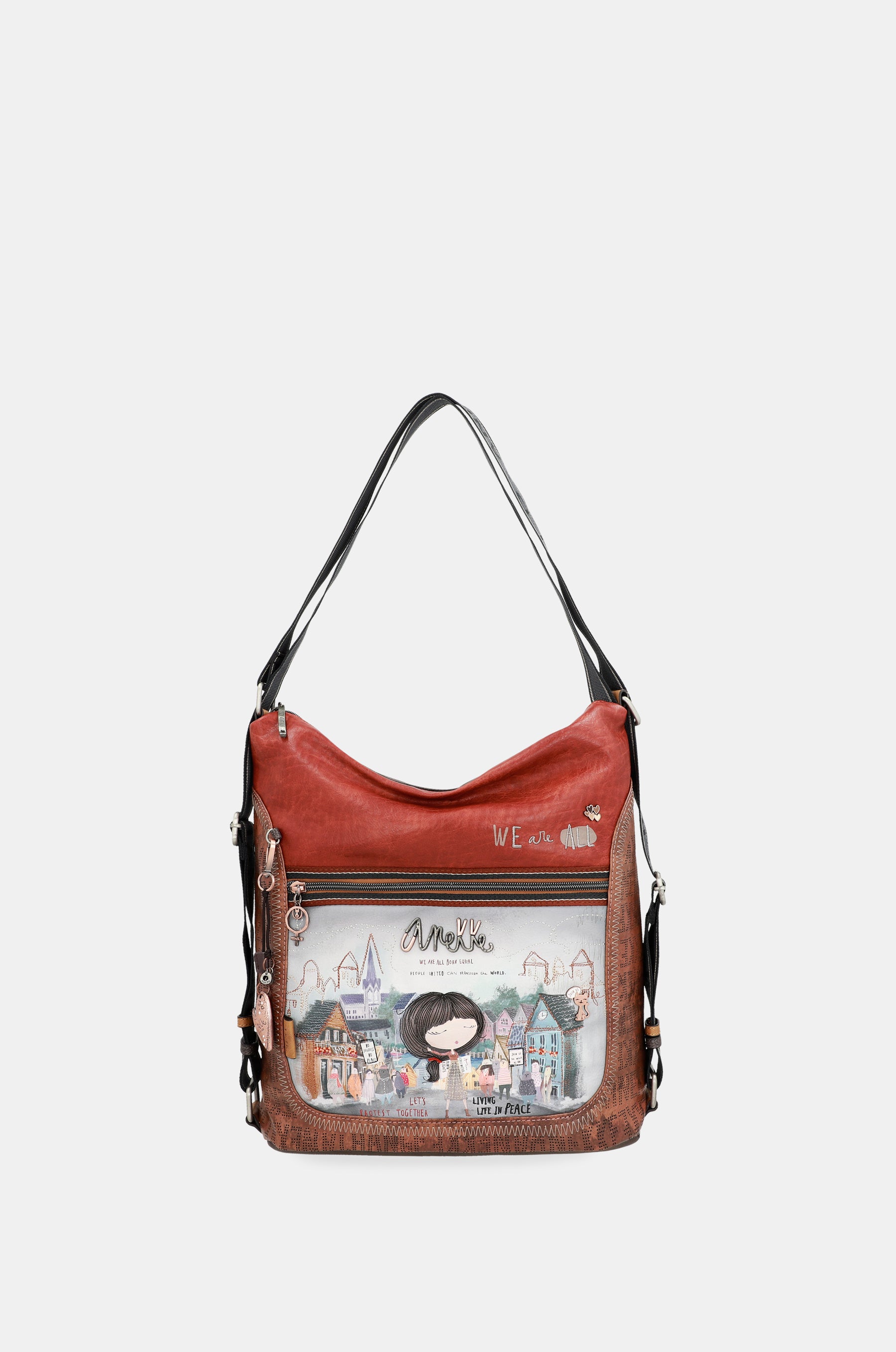 Bolso de hombro convertible en mochila Voice