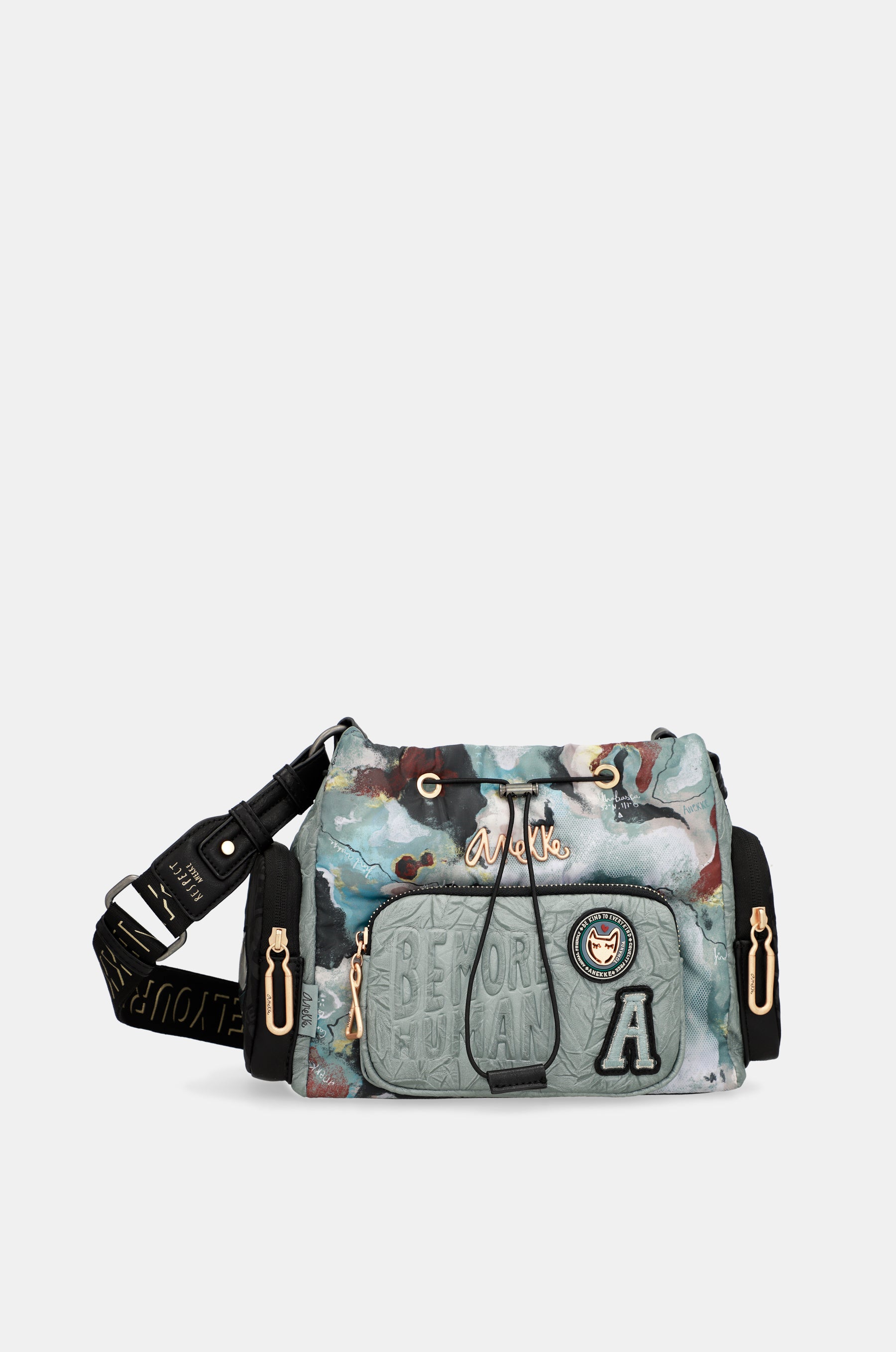 Bolso tipo bombonera Nature Woods