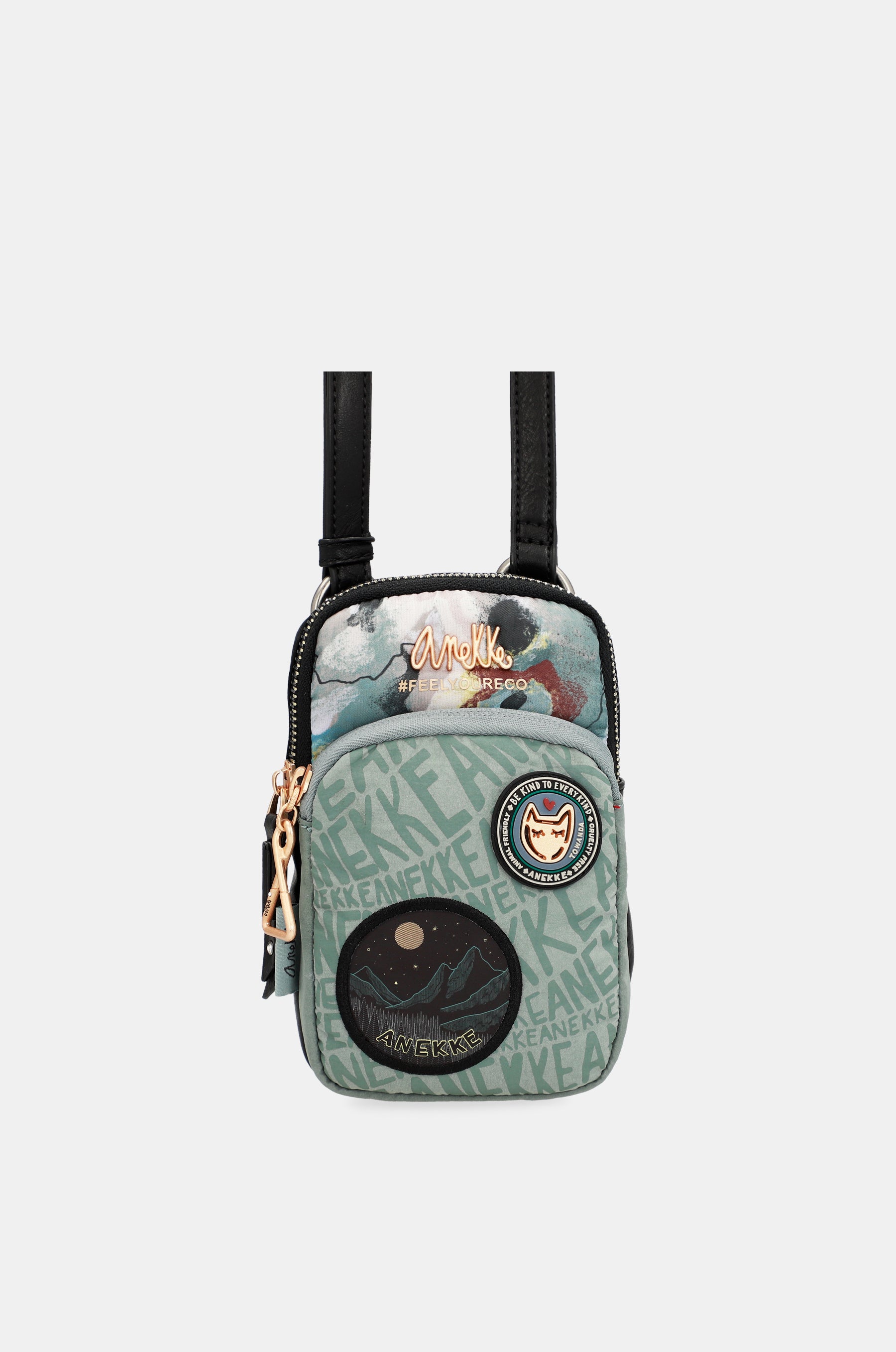 Mini bandolera con bolsillo Nature Woods