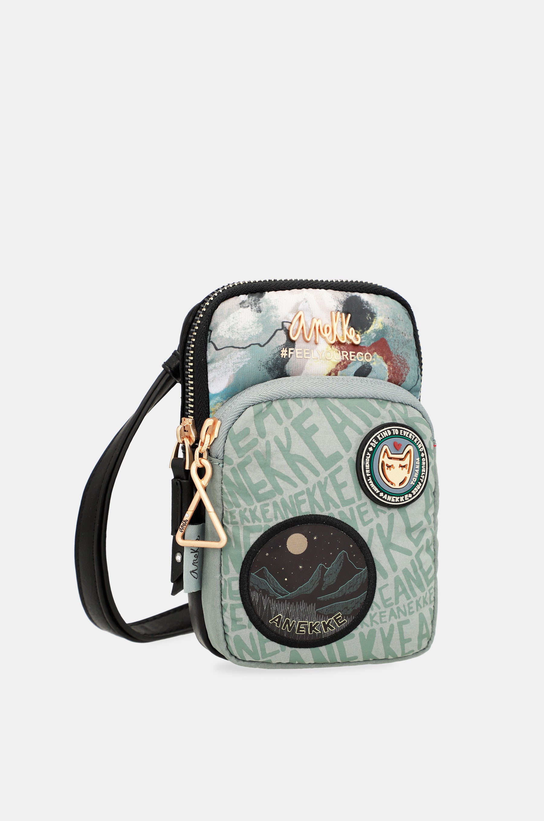 Mini bandolera con bolsillo Nature Woods