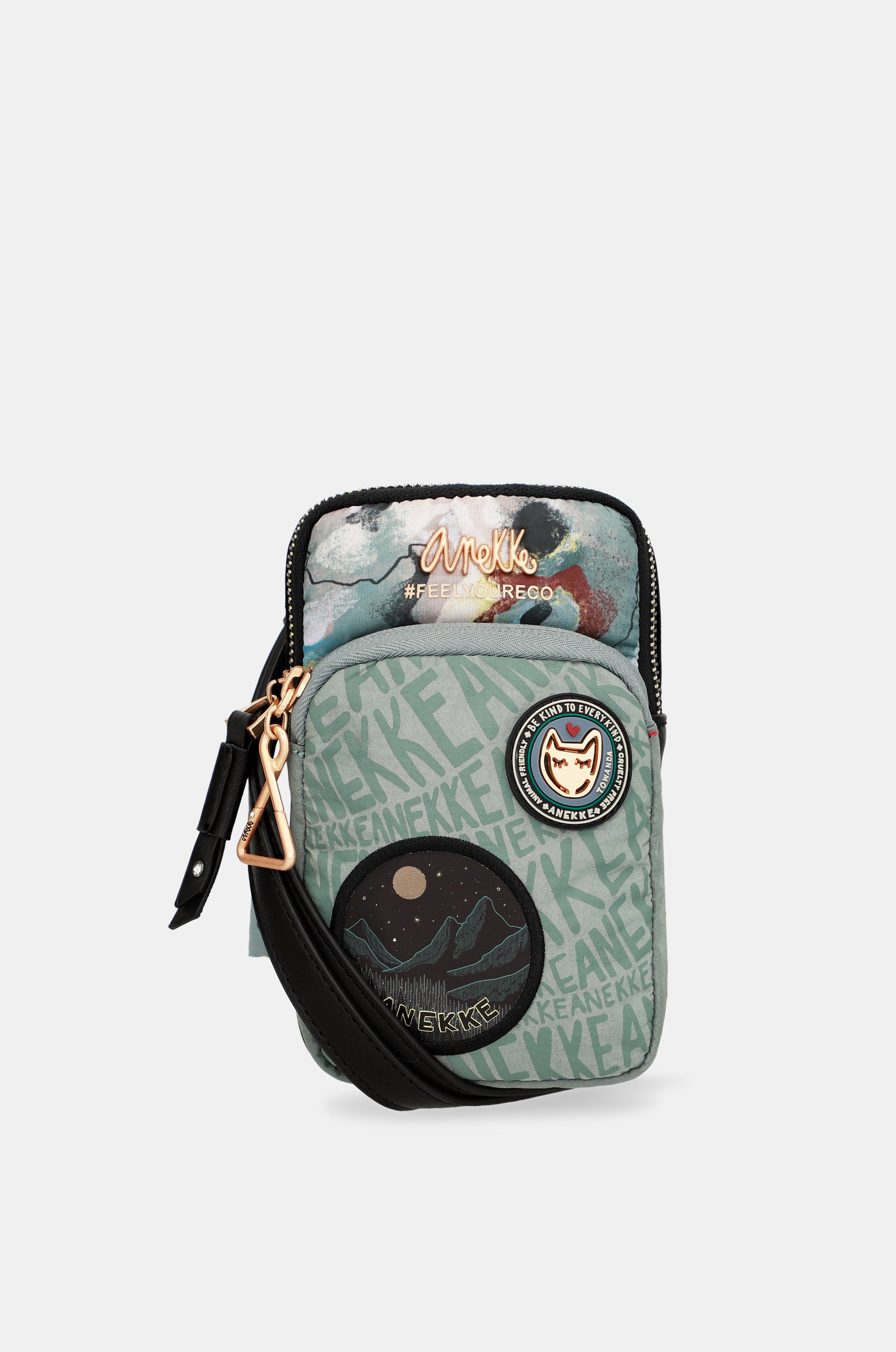 Mini bandolera con bolsillo Nature Woods
