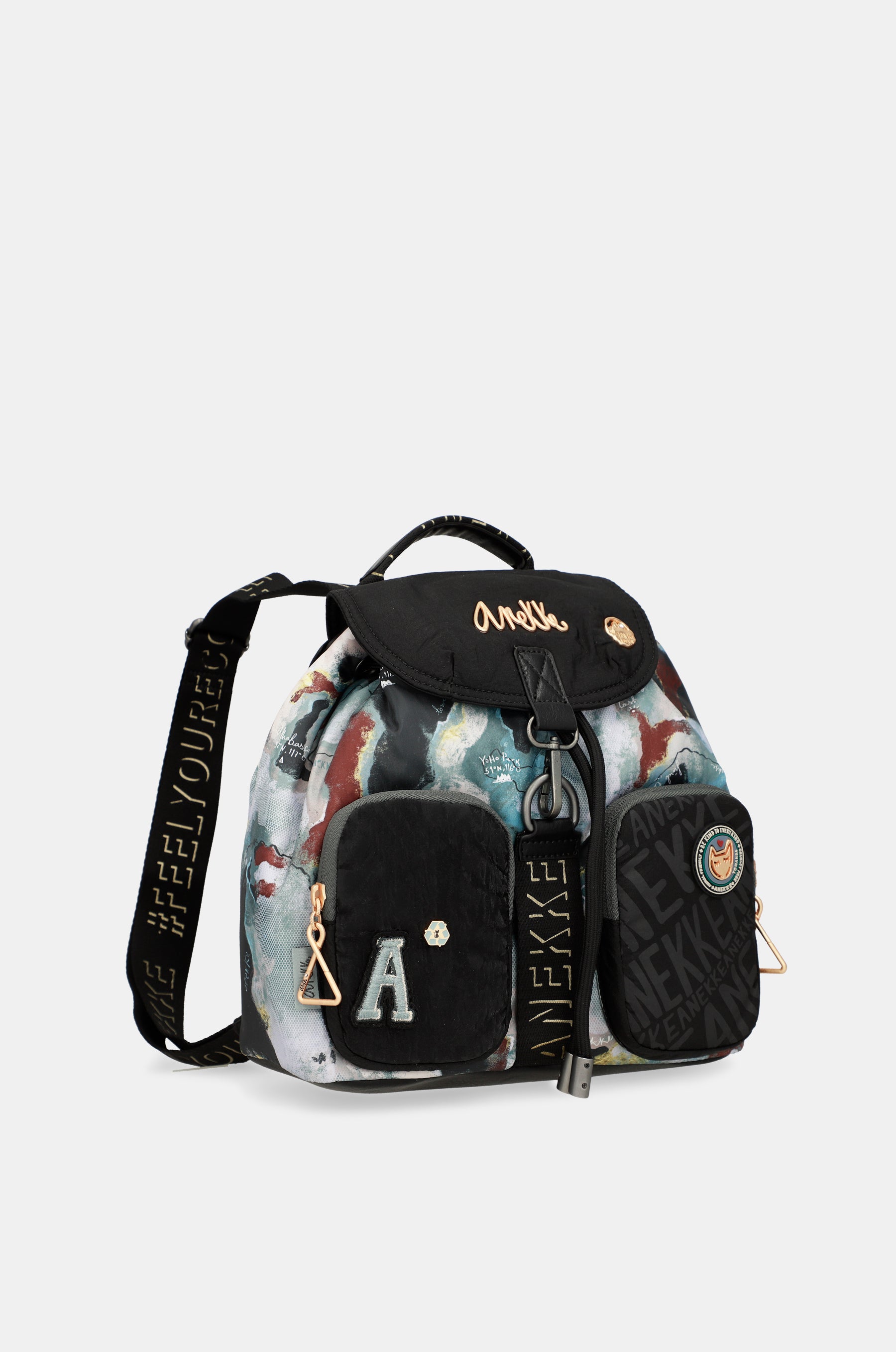 Mochila tipo bombonera Nature Woods