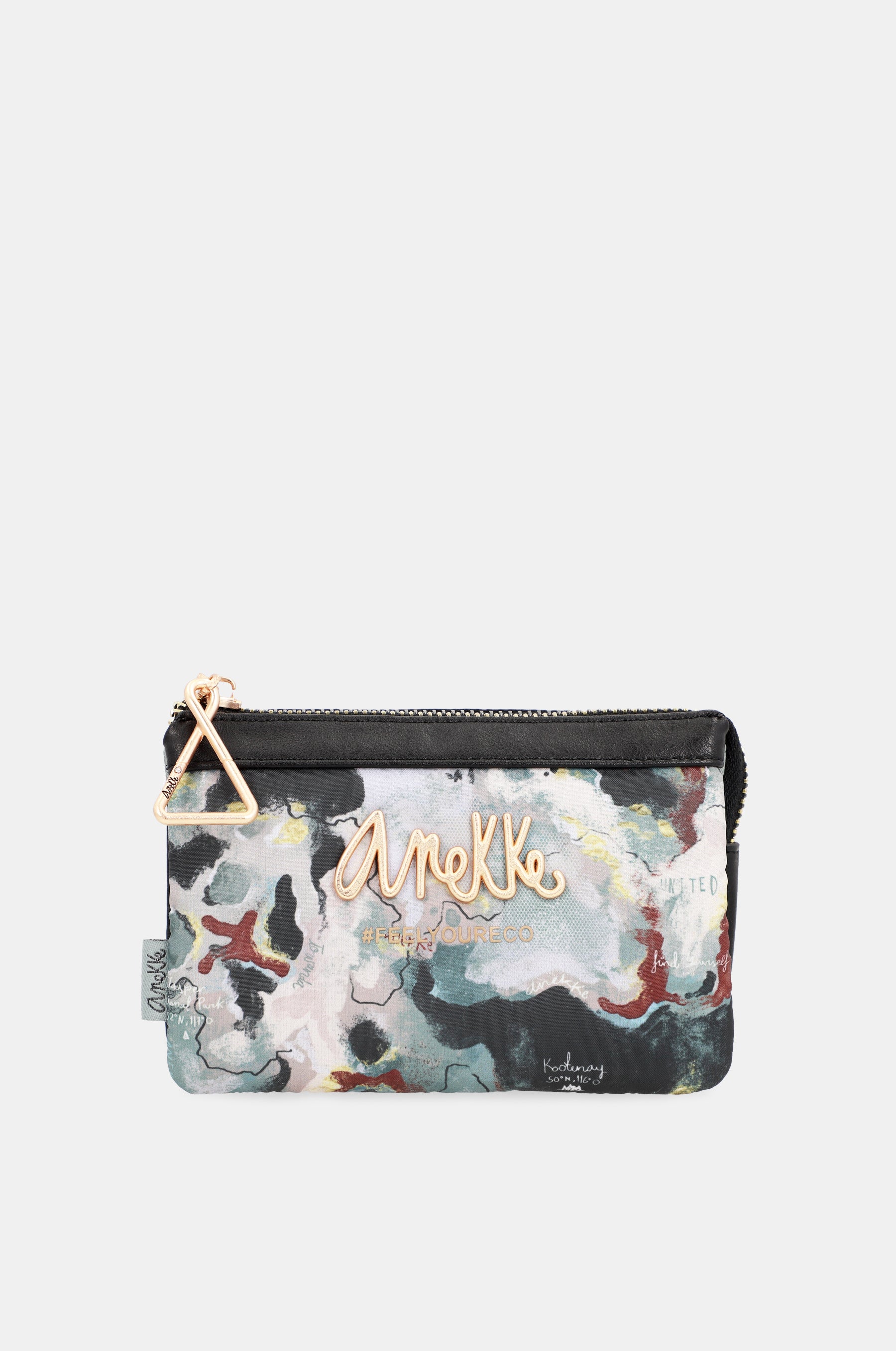 Monedero triple compartimento Nature