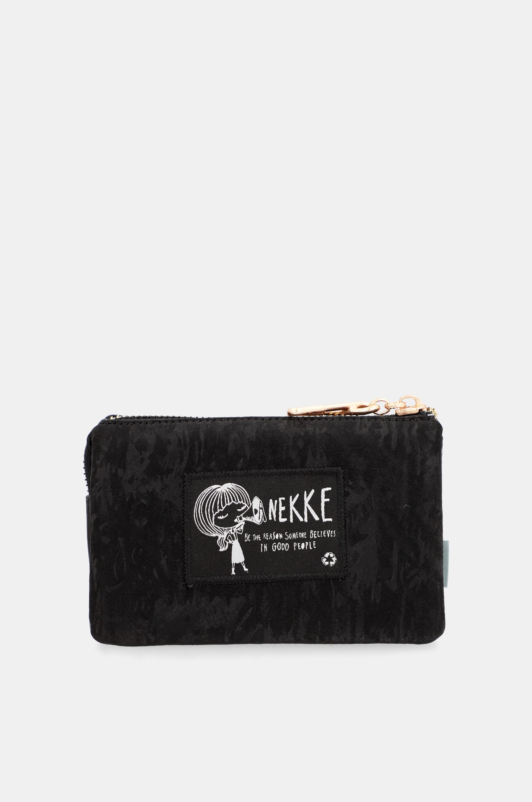 Monedero triple compartimento Nature
