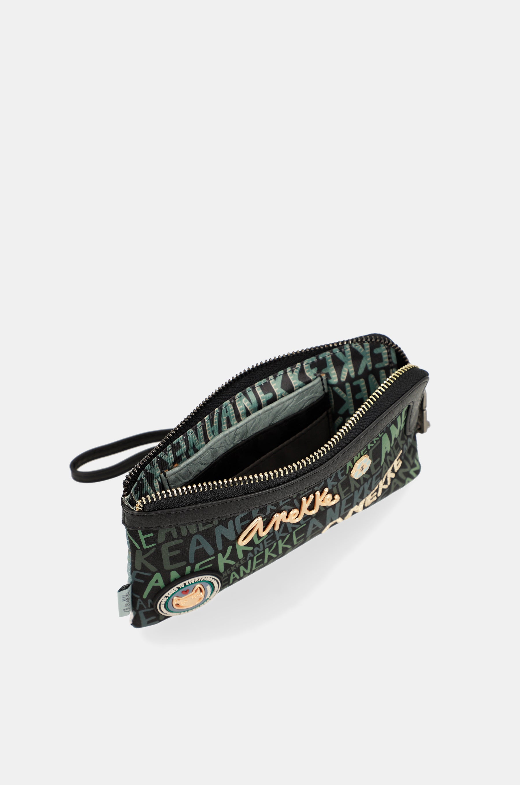 Monedero con asa de mano Nature Woods