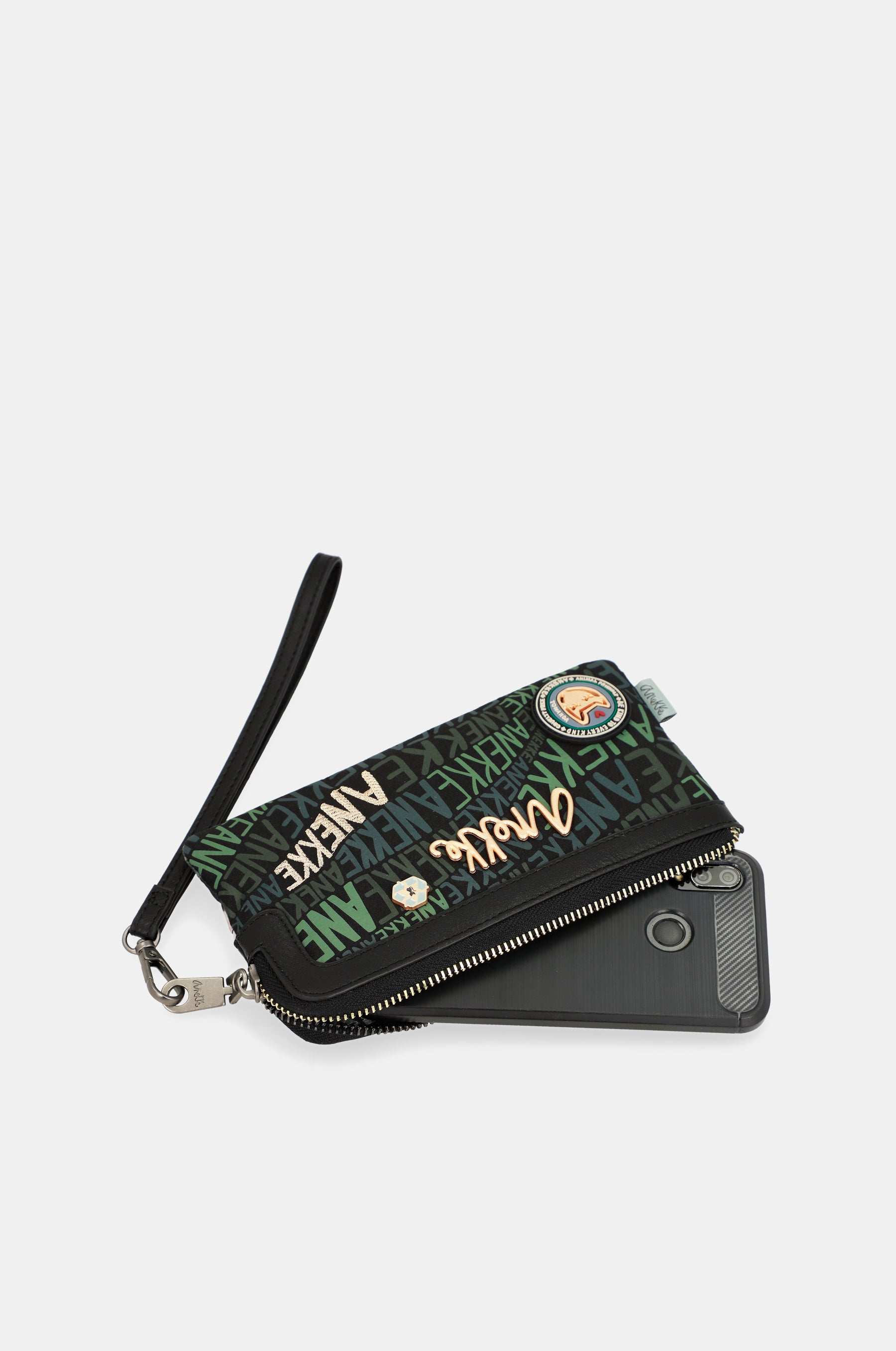 Monedero con asa de mano Nature Woods