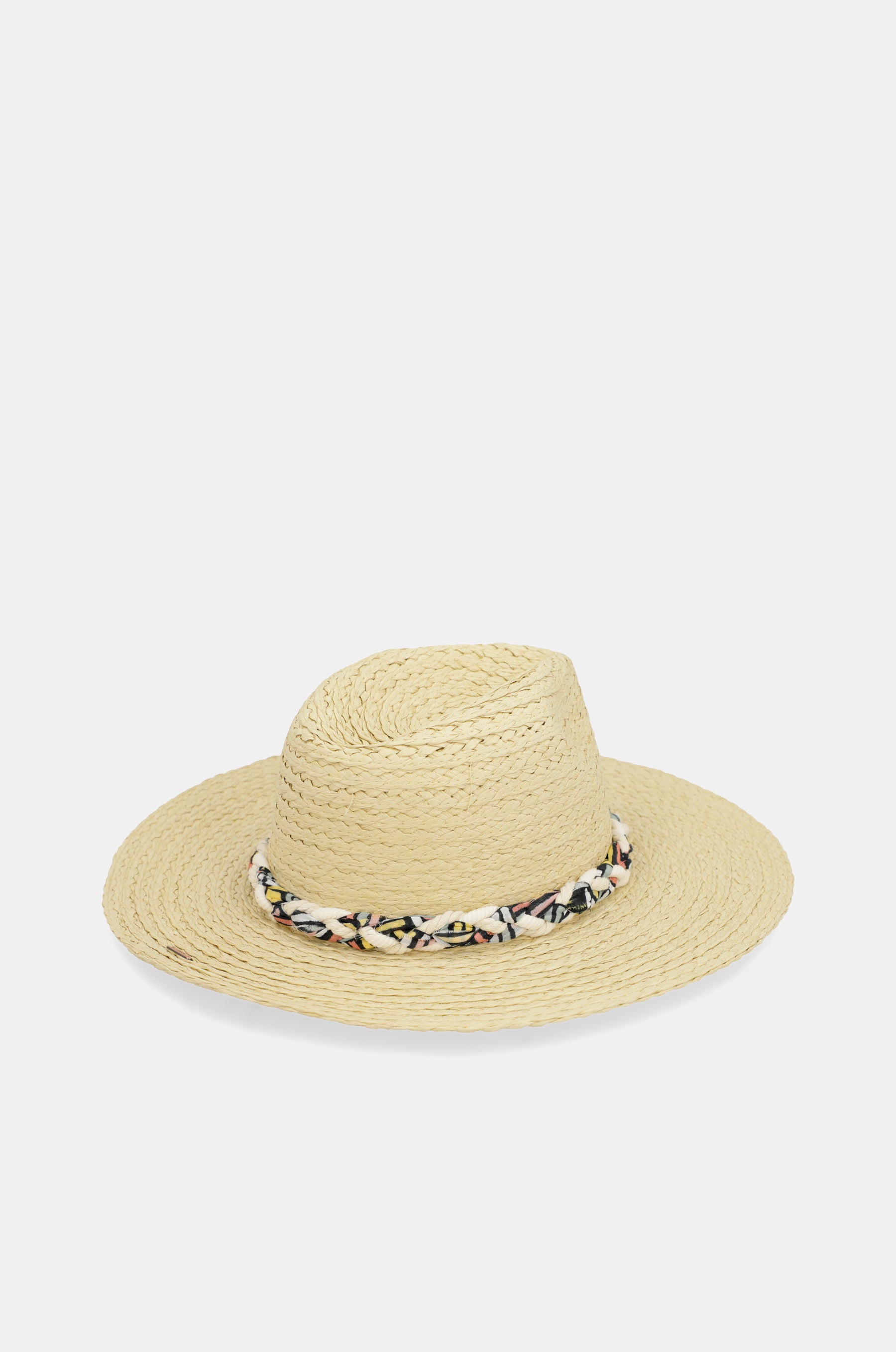 Sombrero rafia crudo