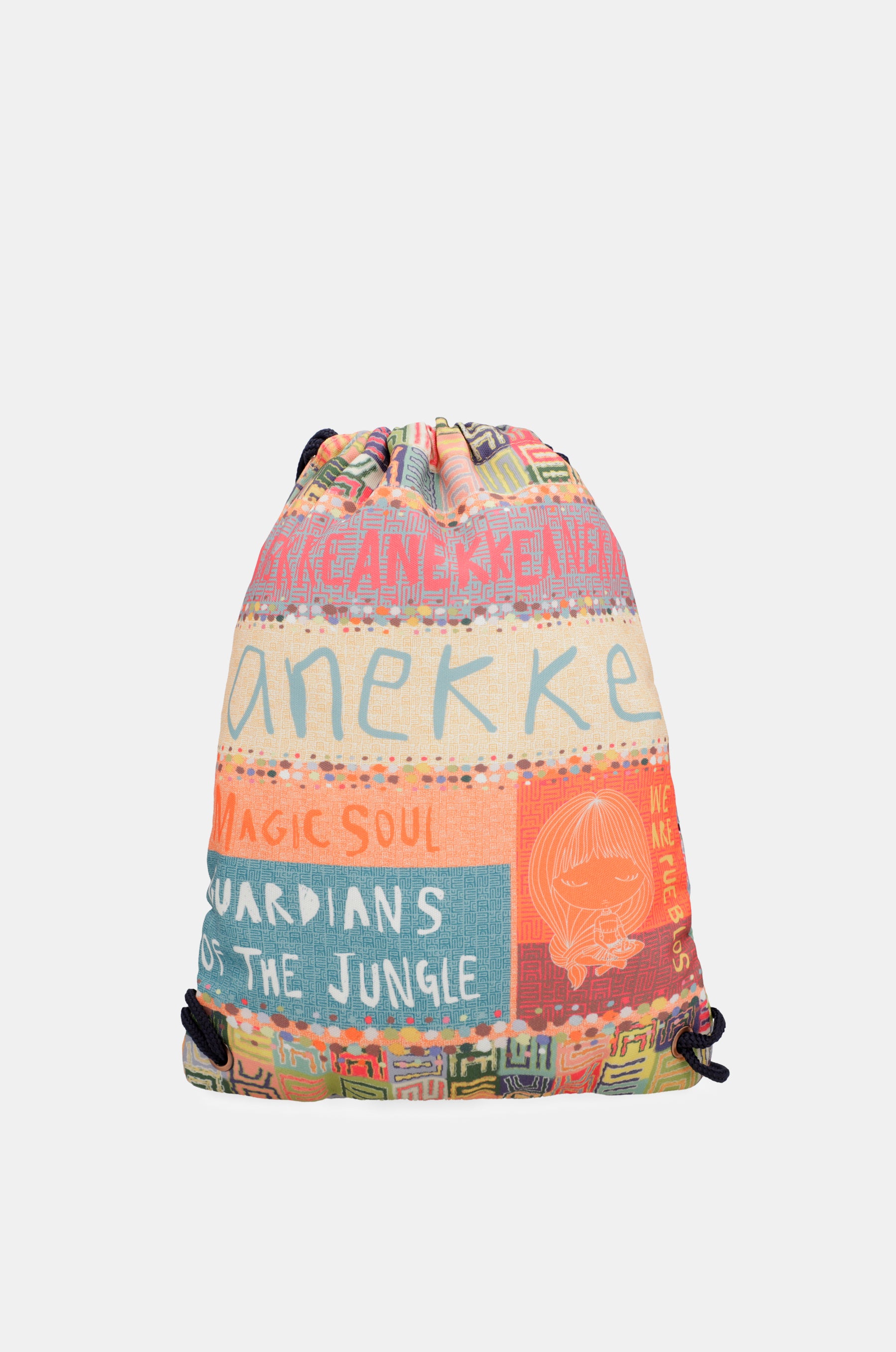 Mochila saco de tela Magic Souls