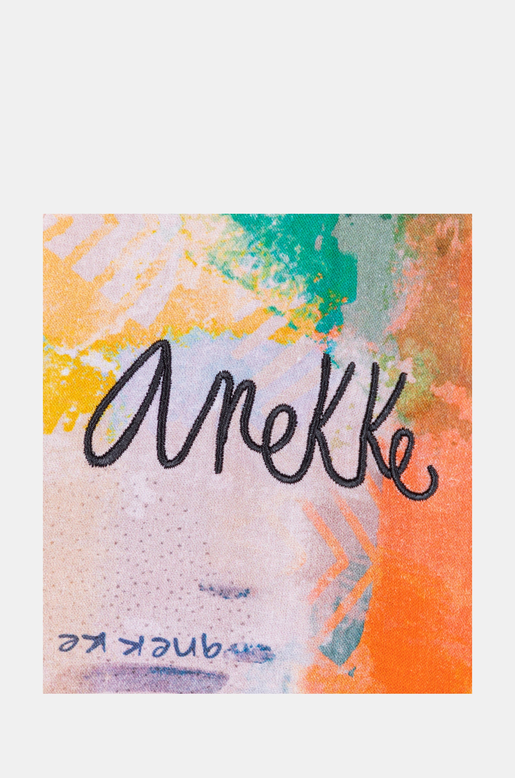 Vestido corto estampado