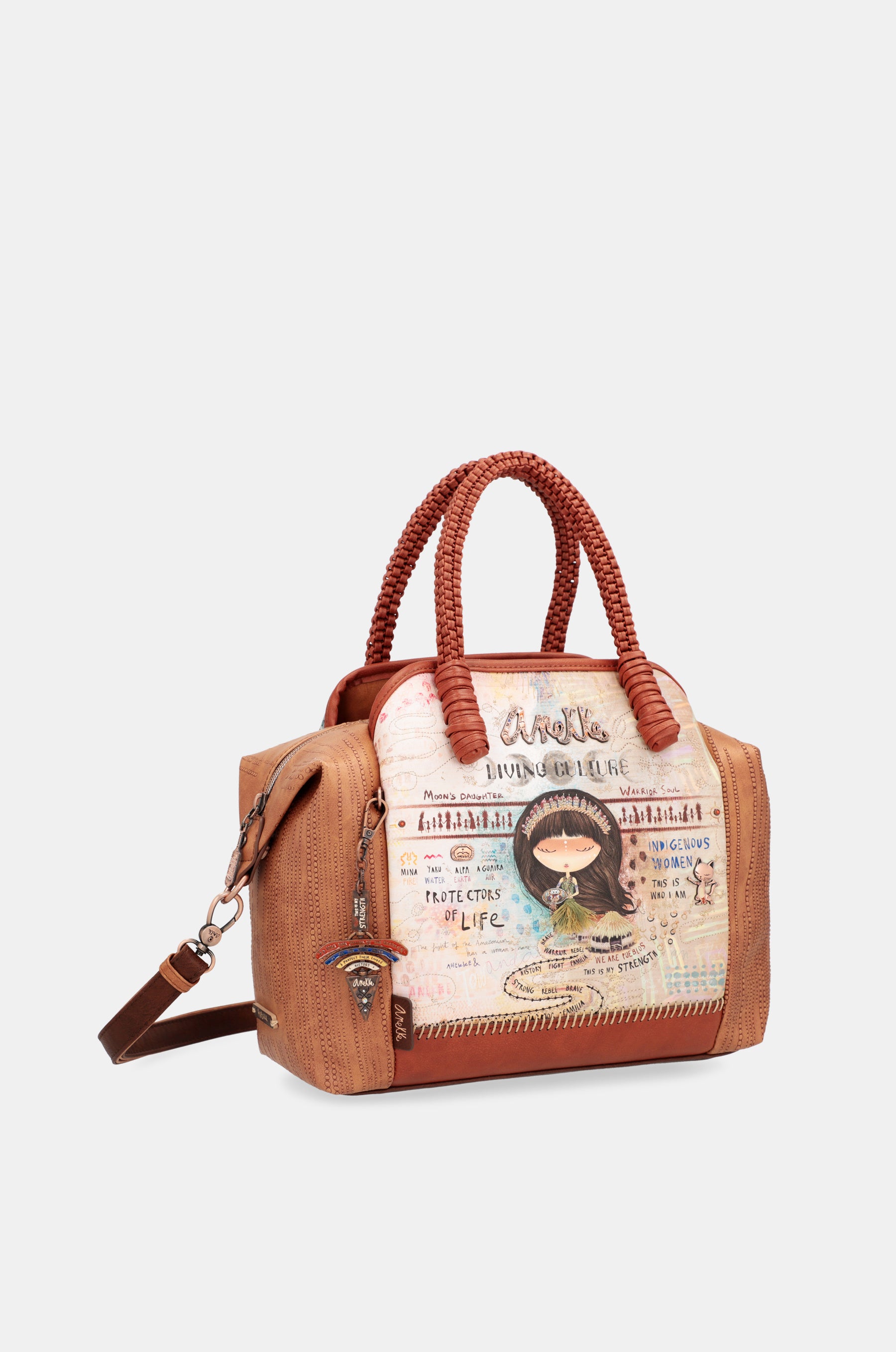 Bolso tote con bandolera Menire