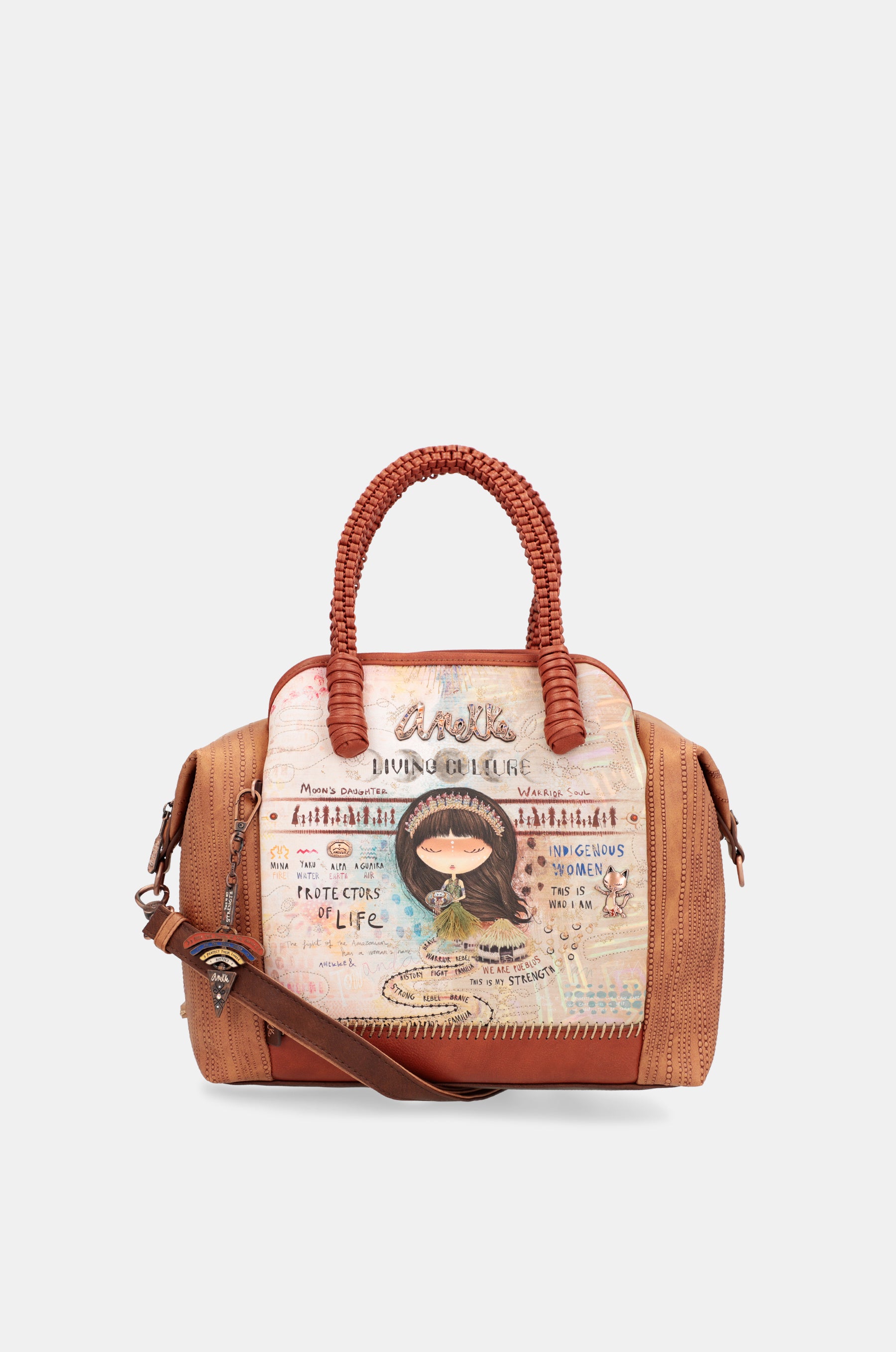 Bolso tote con bandolera Menire