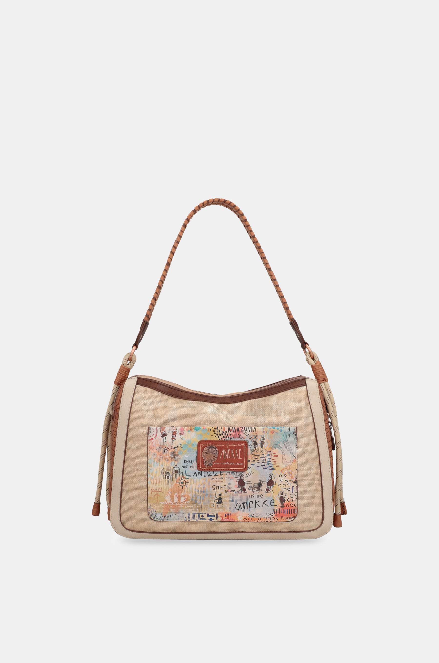Bolso de hombro con bandolera menire