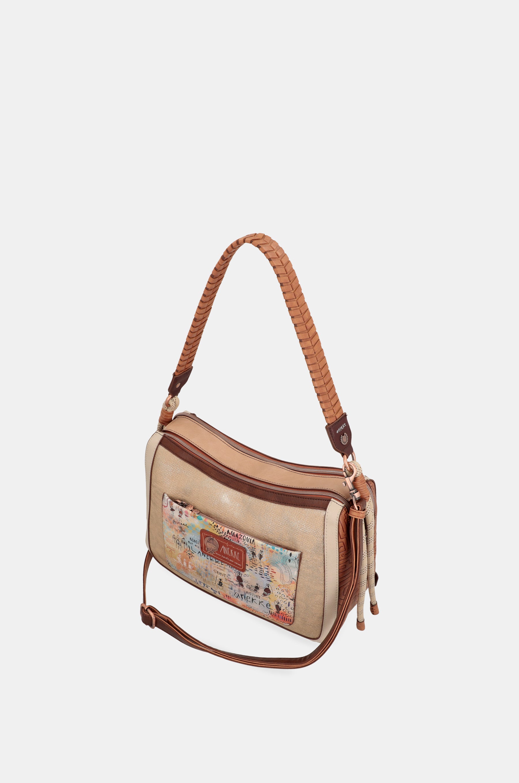 Bolso de hombro con bandolera menire