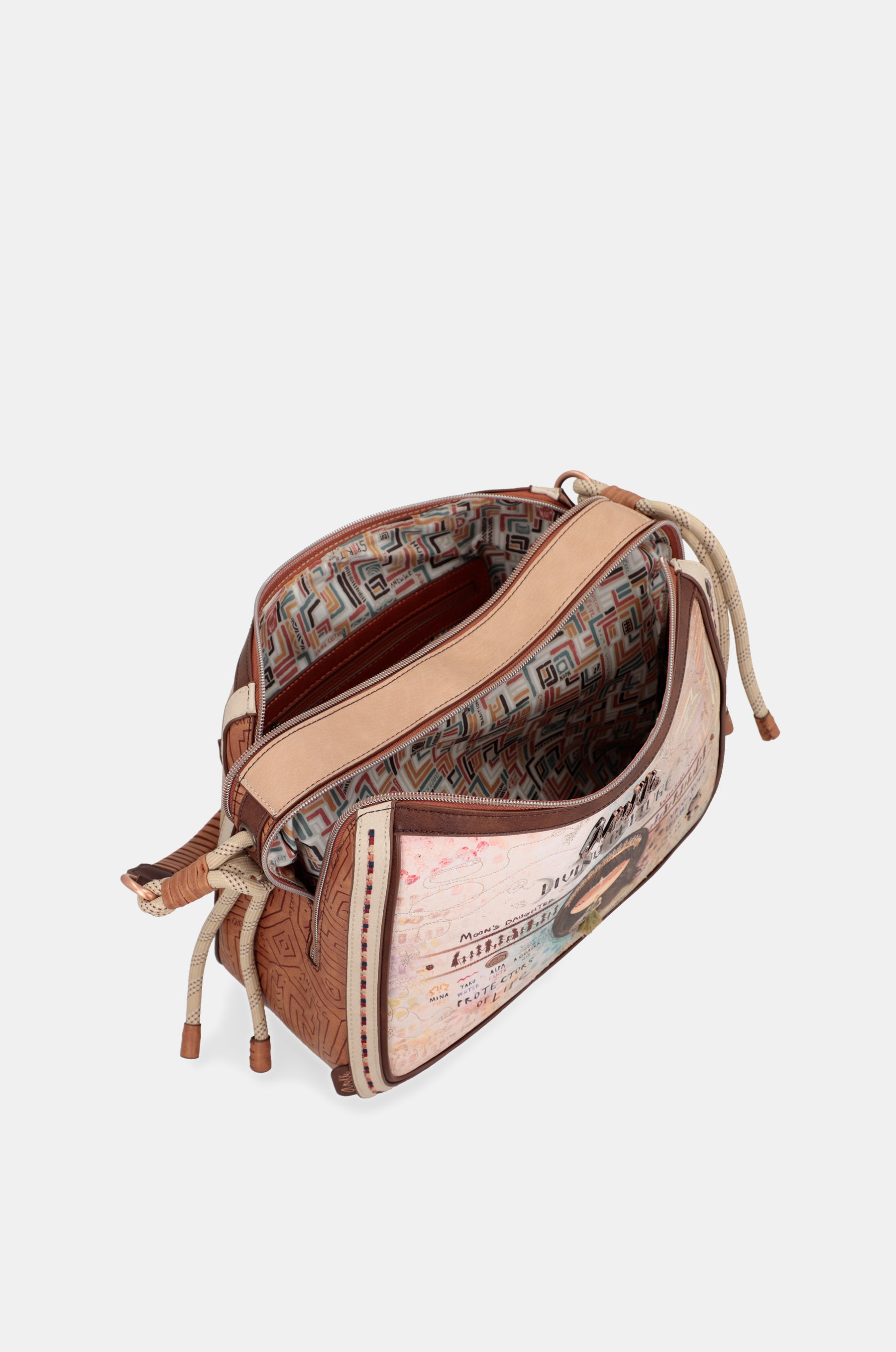 Bolso de hombro con bandolera menire