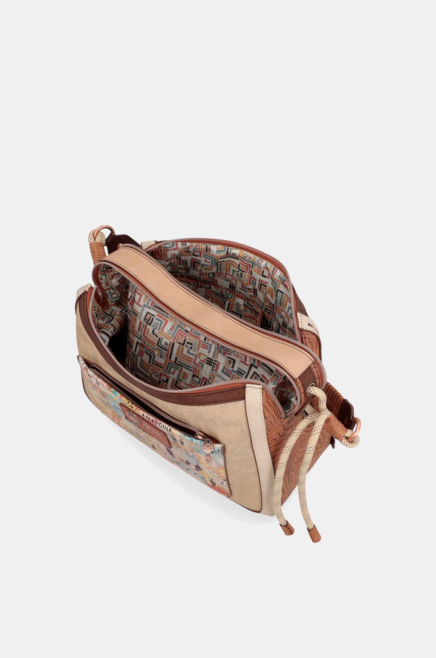 Bolso de hombro con bandolera menire