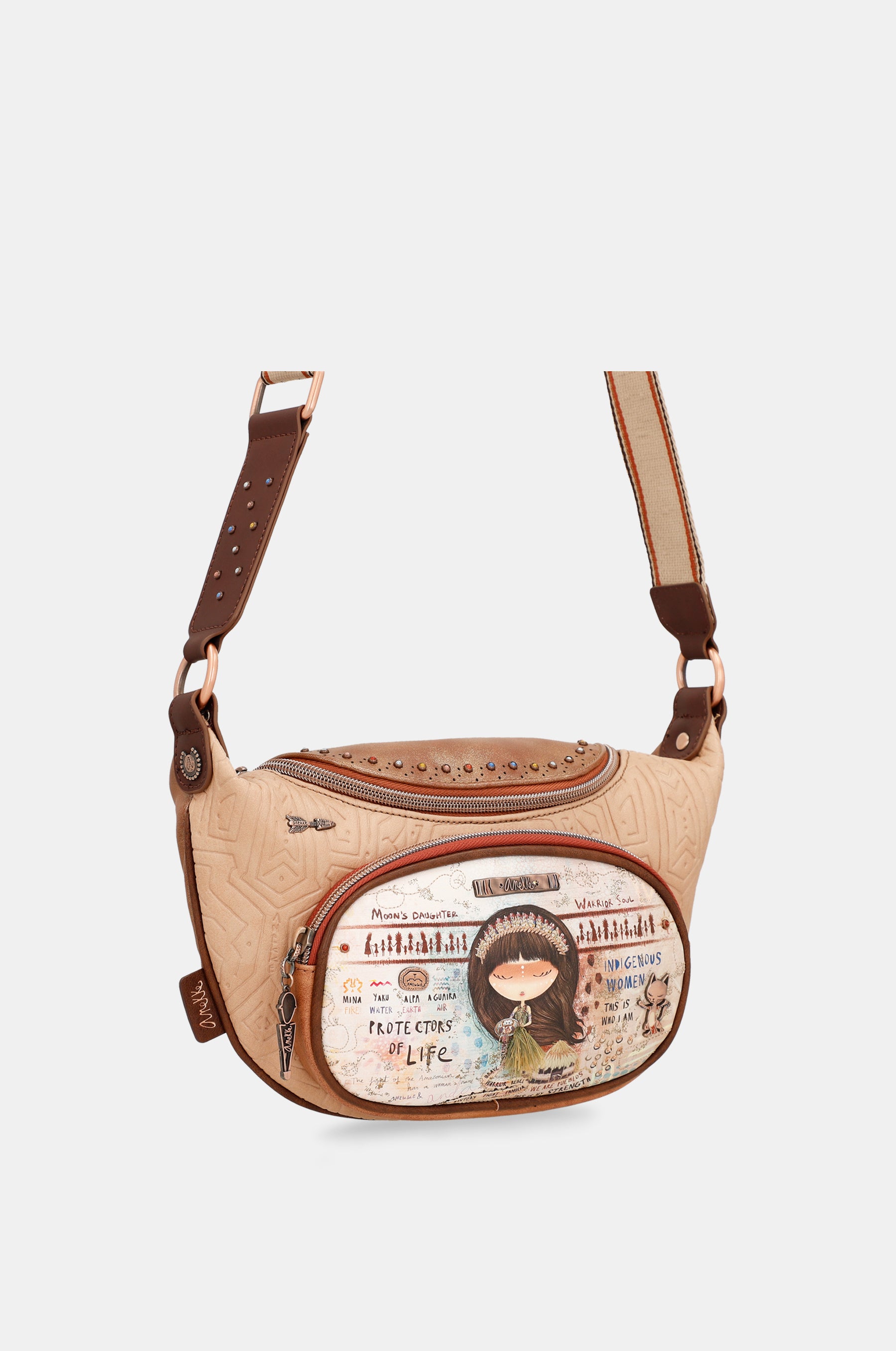 Bandolera estampado étnico Menire