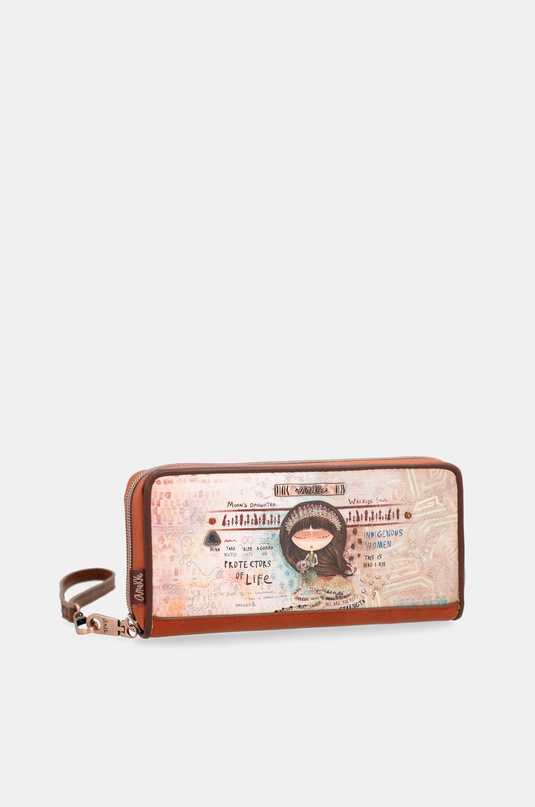 Billetero grande estampado RFID Menire