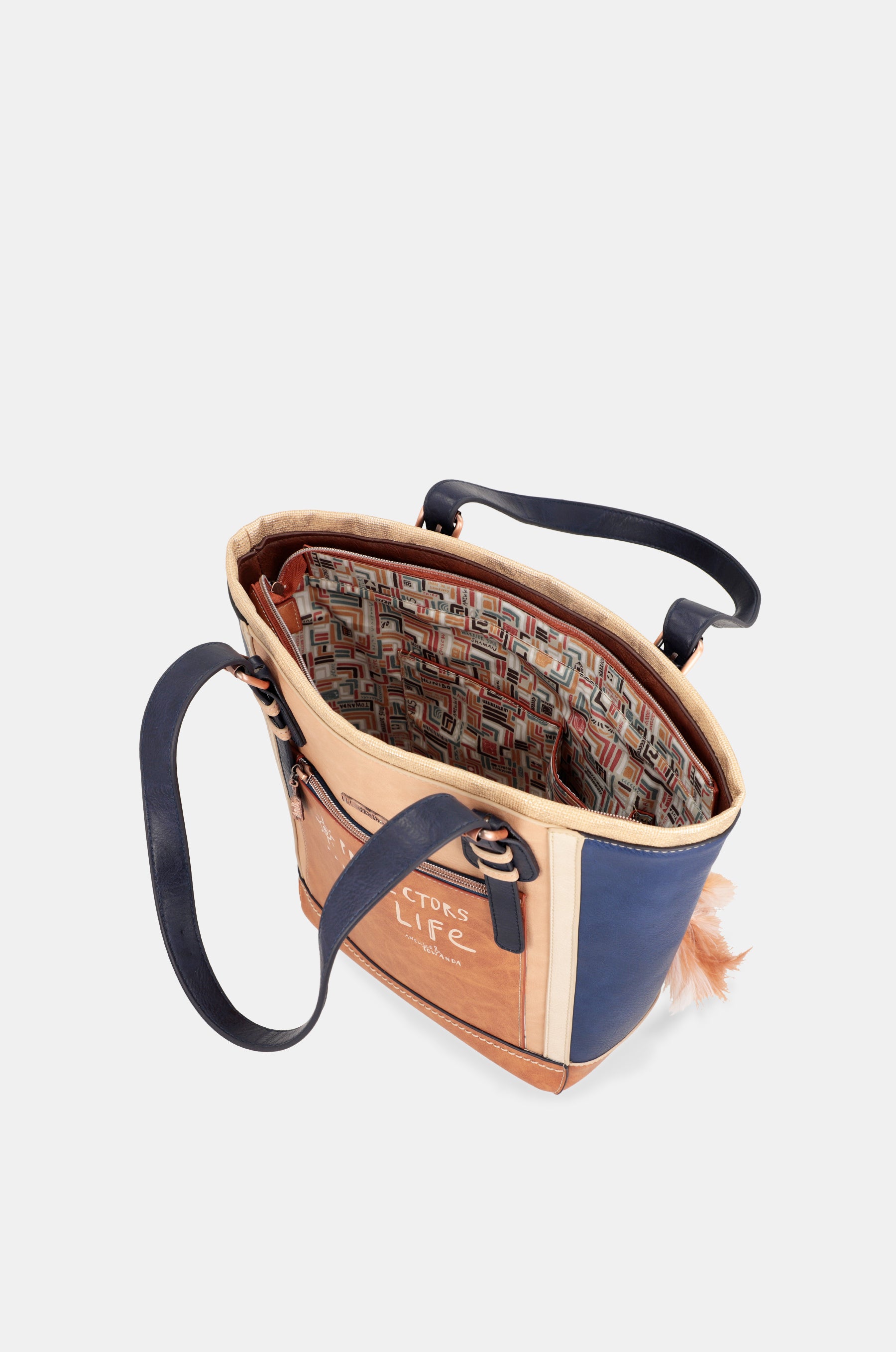 Bolso de hombro grande Tribe