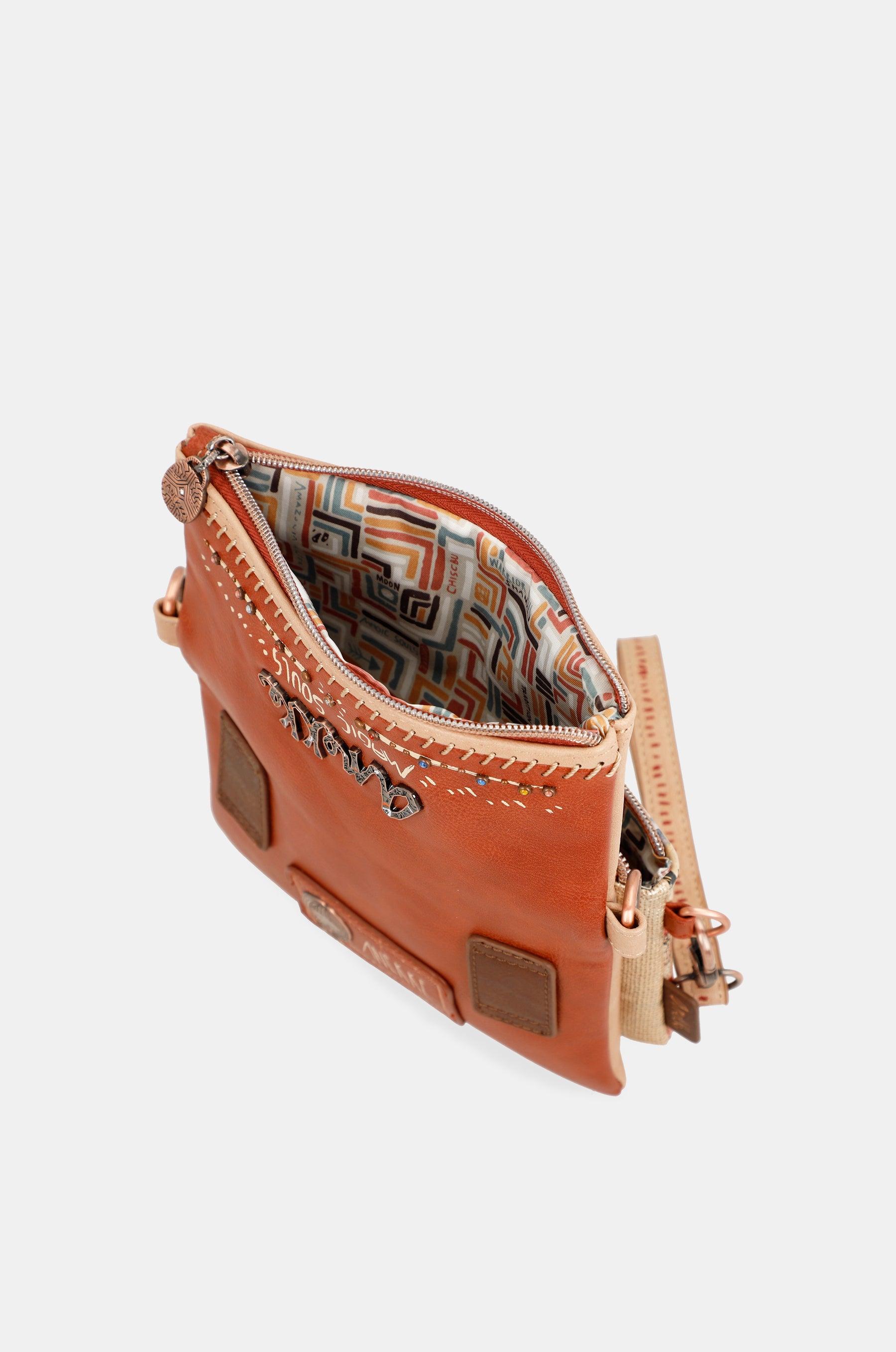 Bandolera pequeña 2 compartimentos Tribe
