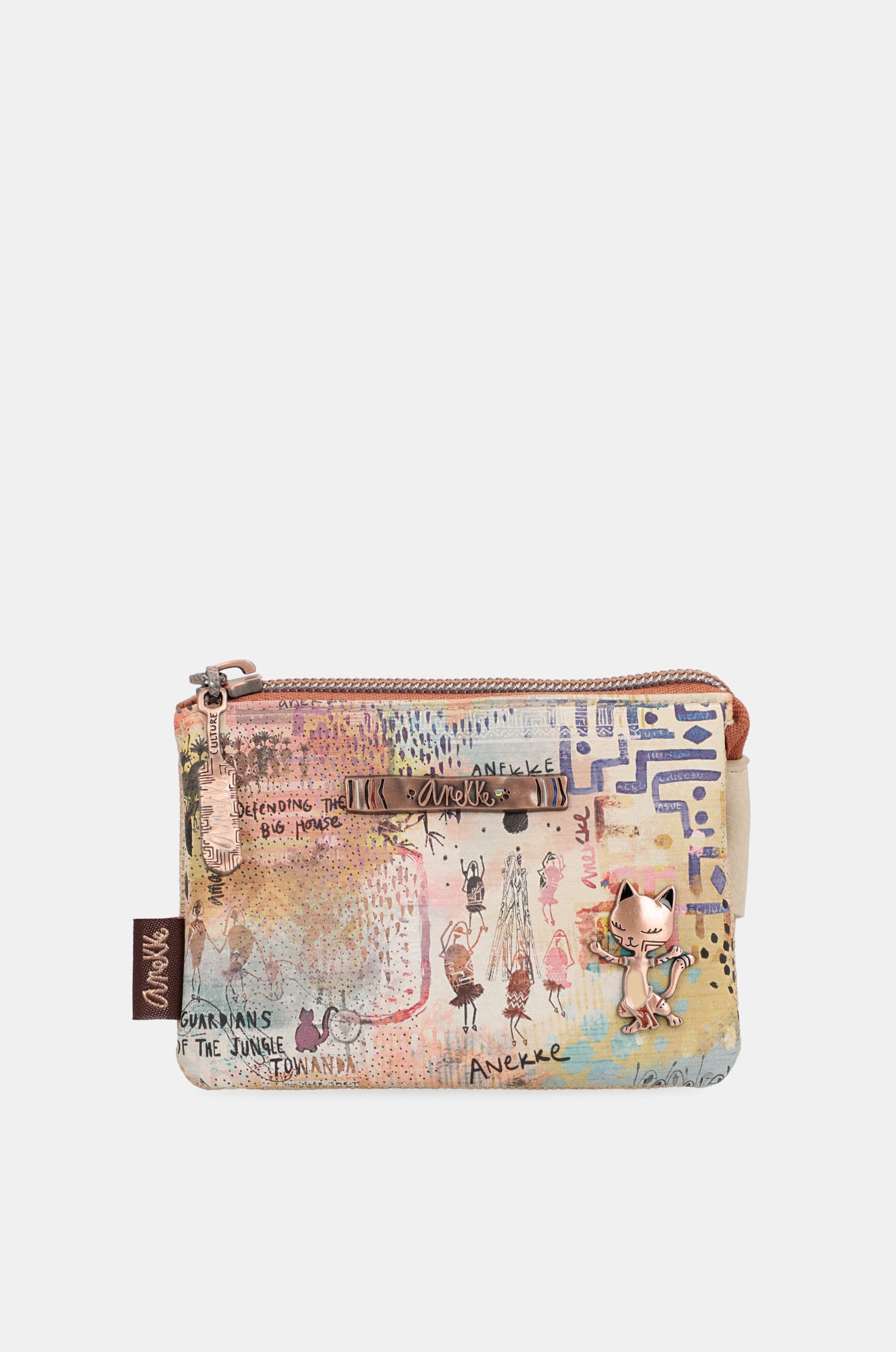Monedero triple compartimento Tribe