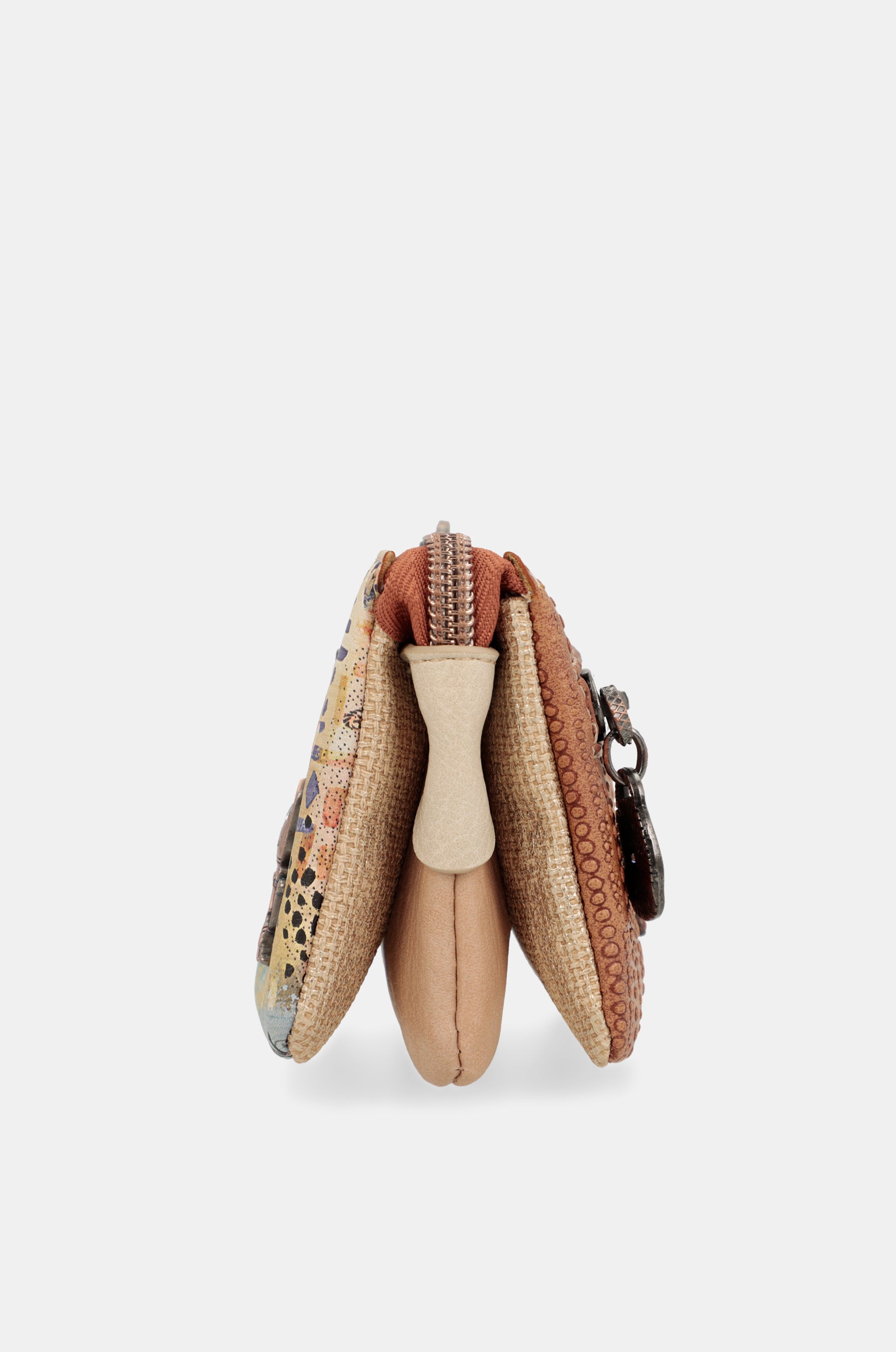Monedero triple compartimento Tribe
