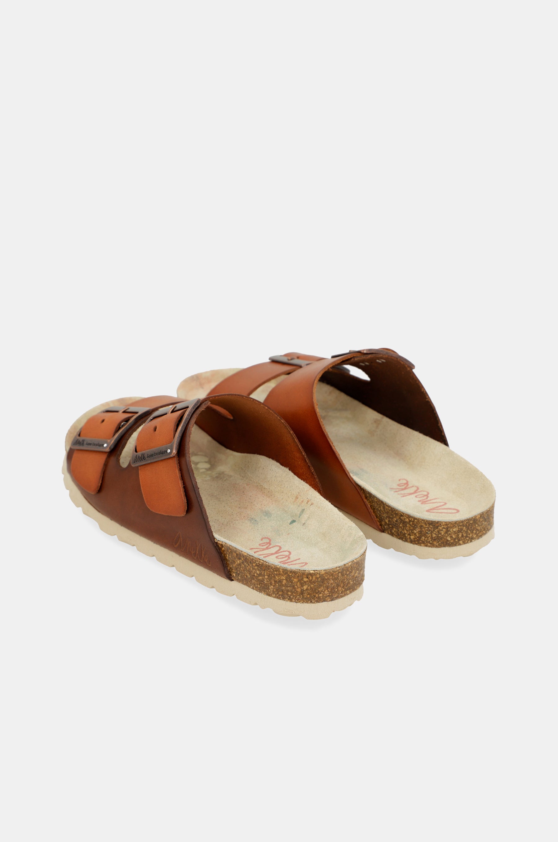 Sandalias bio de mujer marrón Menire