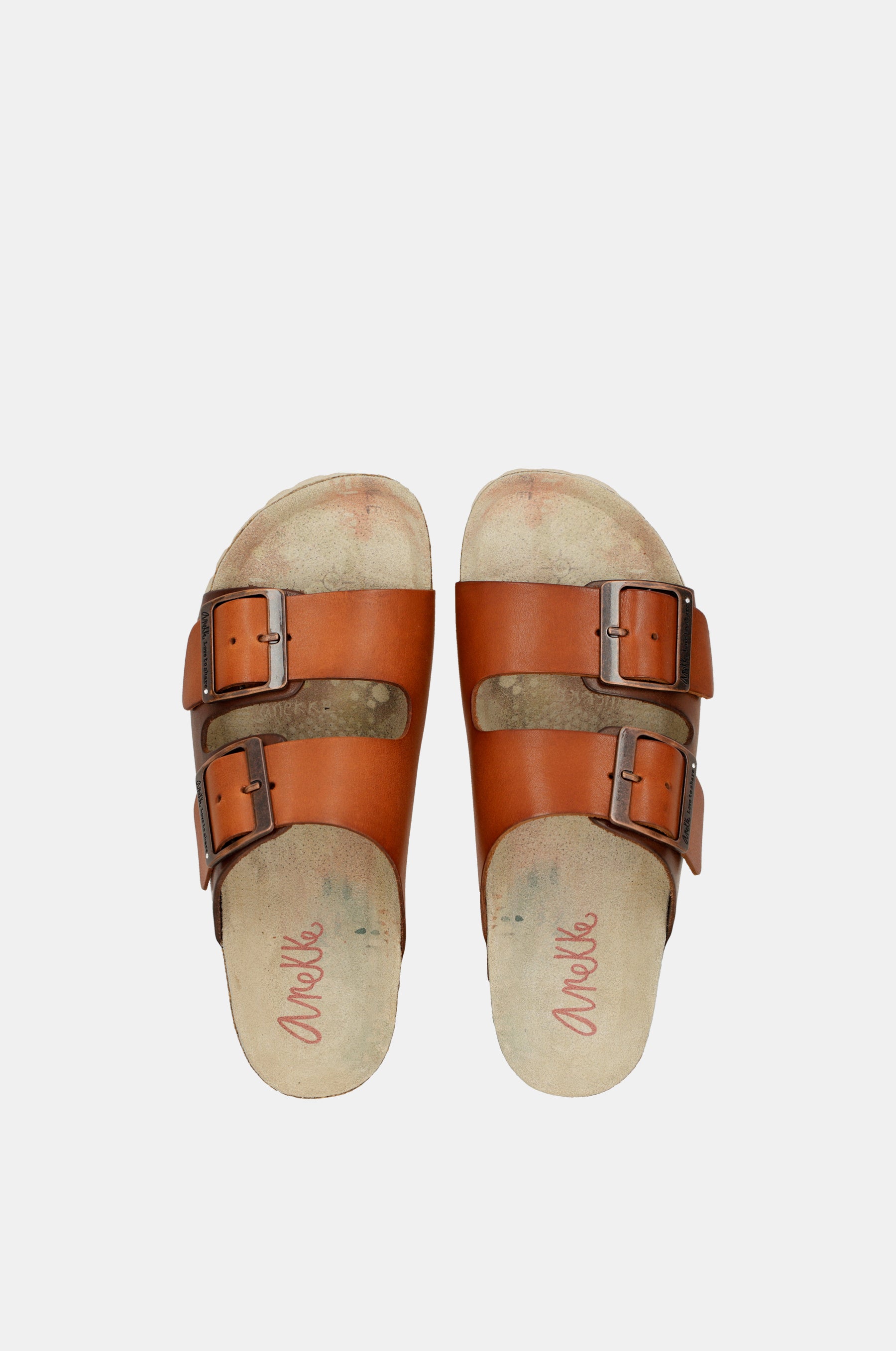 Sandalias bio de mujer marrón Menire