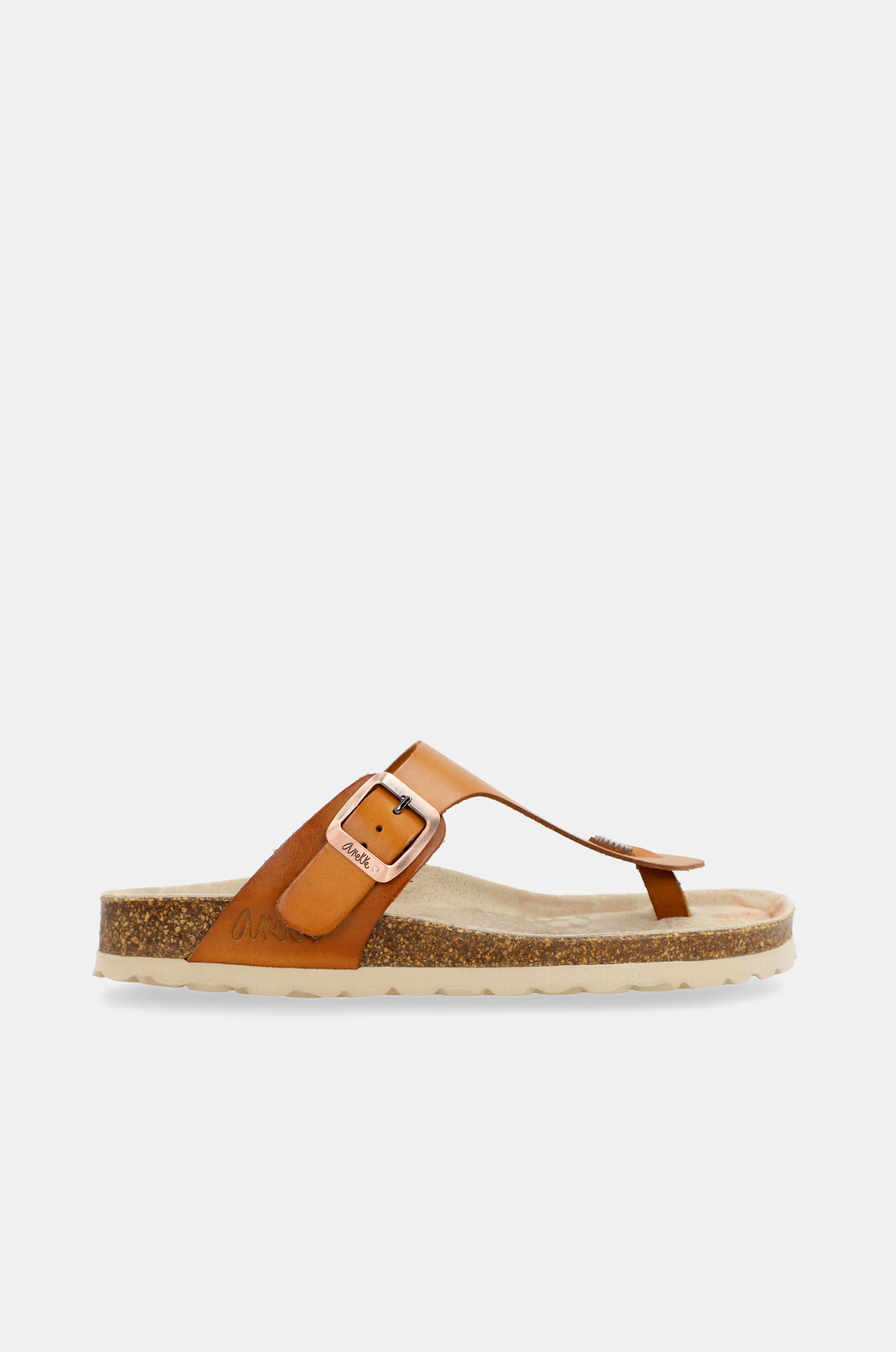 Sandalias bio de mujer tostado Amazonia