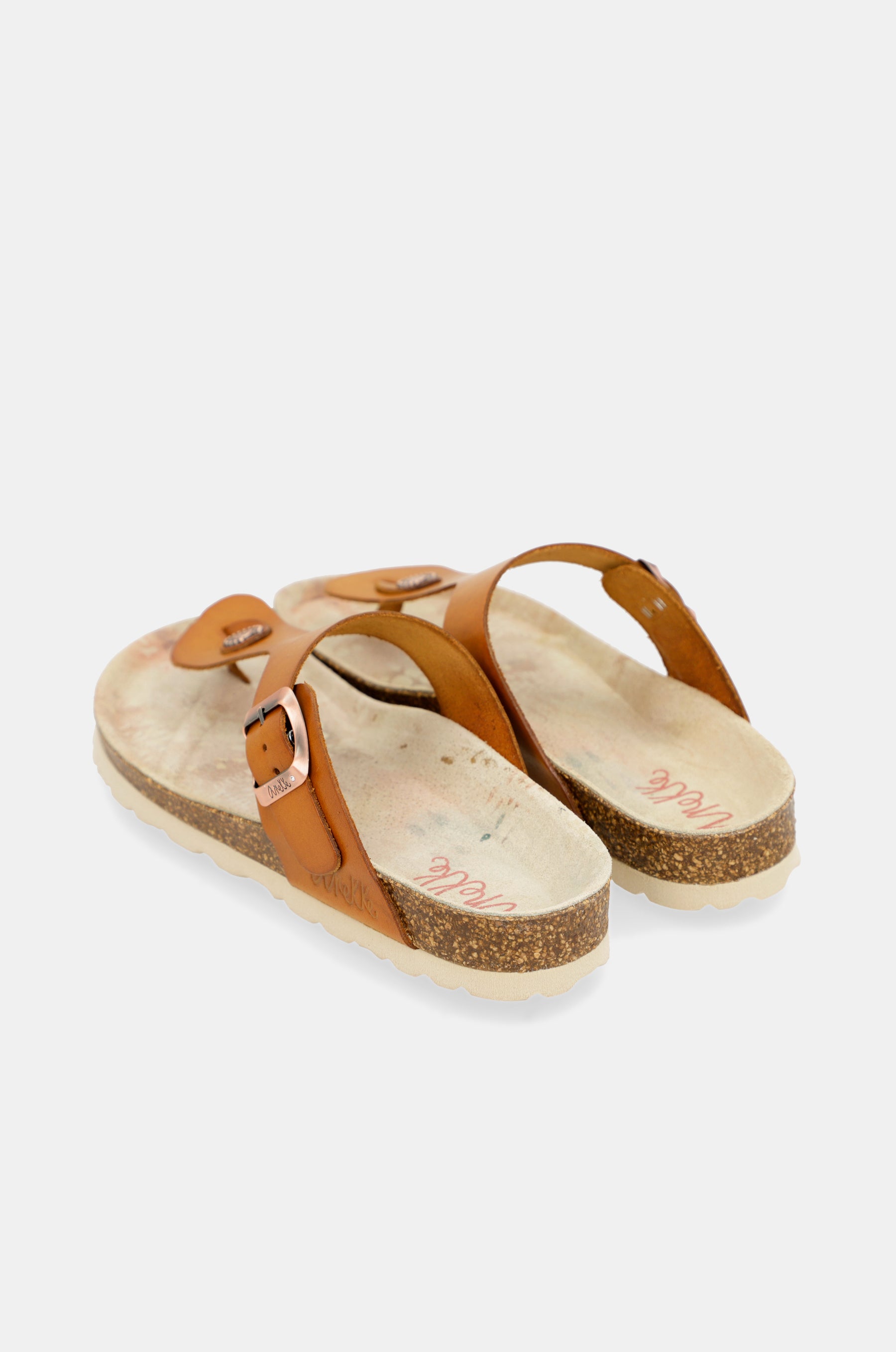 Sandalias bio de mujer tostado Amazonia