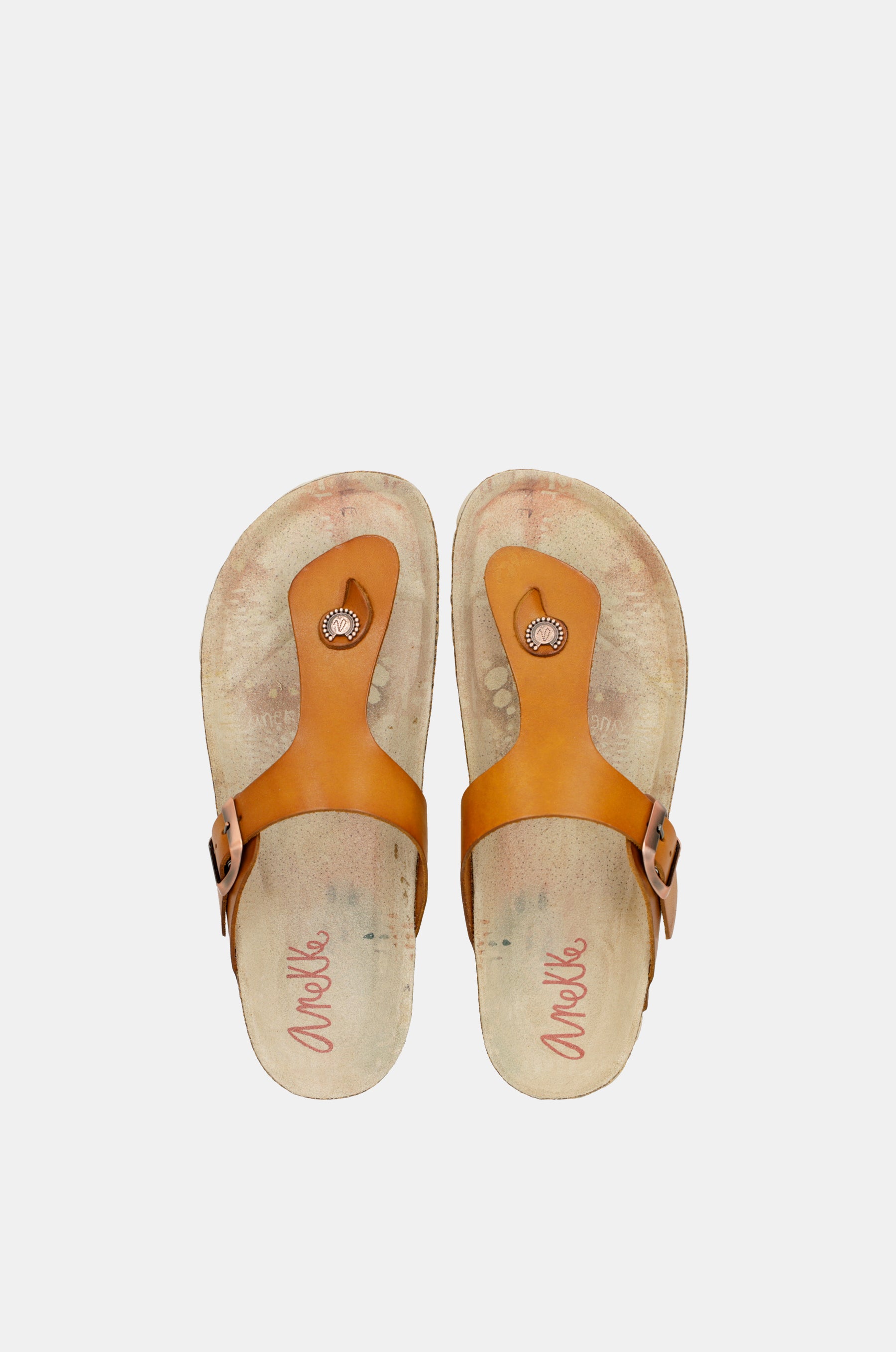 Sandalias bio de mujer tostado Amazonia