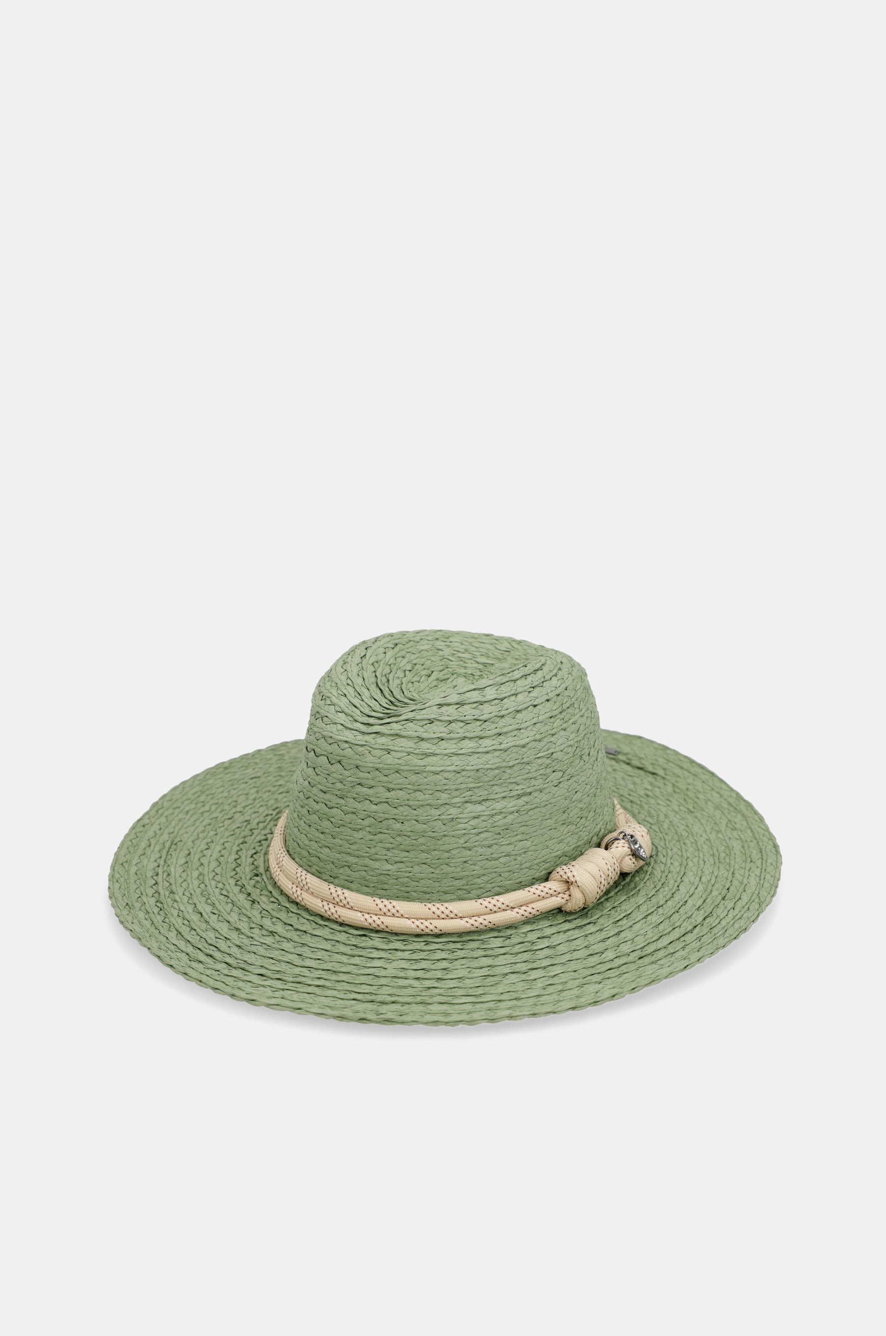 Sombrero rafia verde