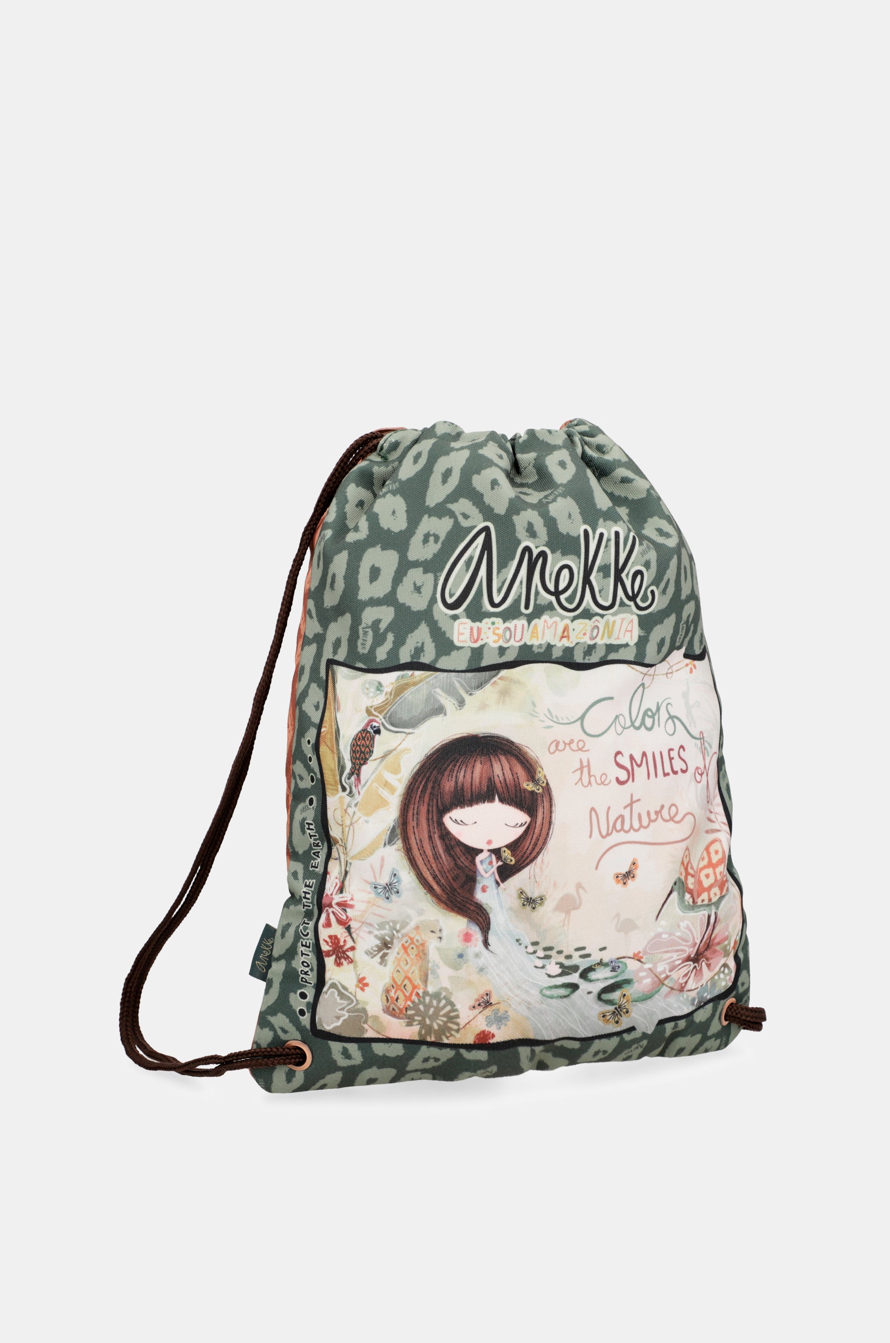 Mochila saco de tela Amazonia