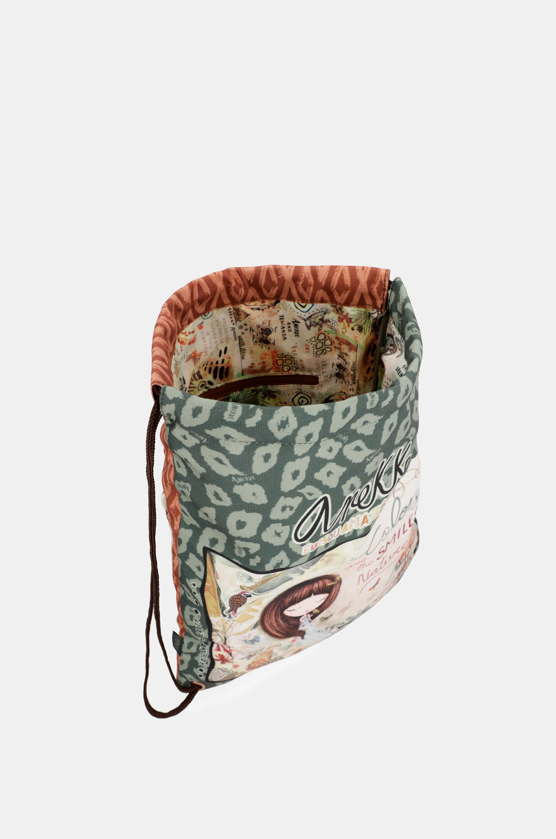 Mochila saco de tela Amazonia