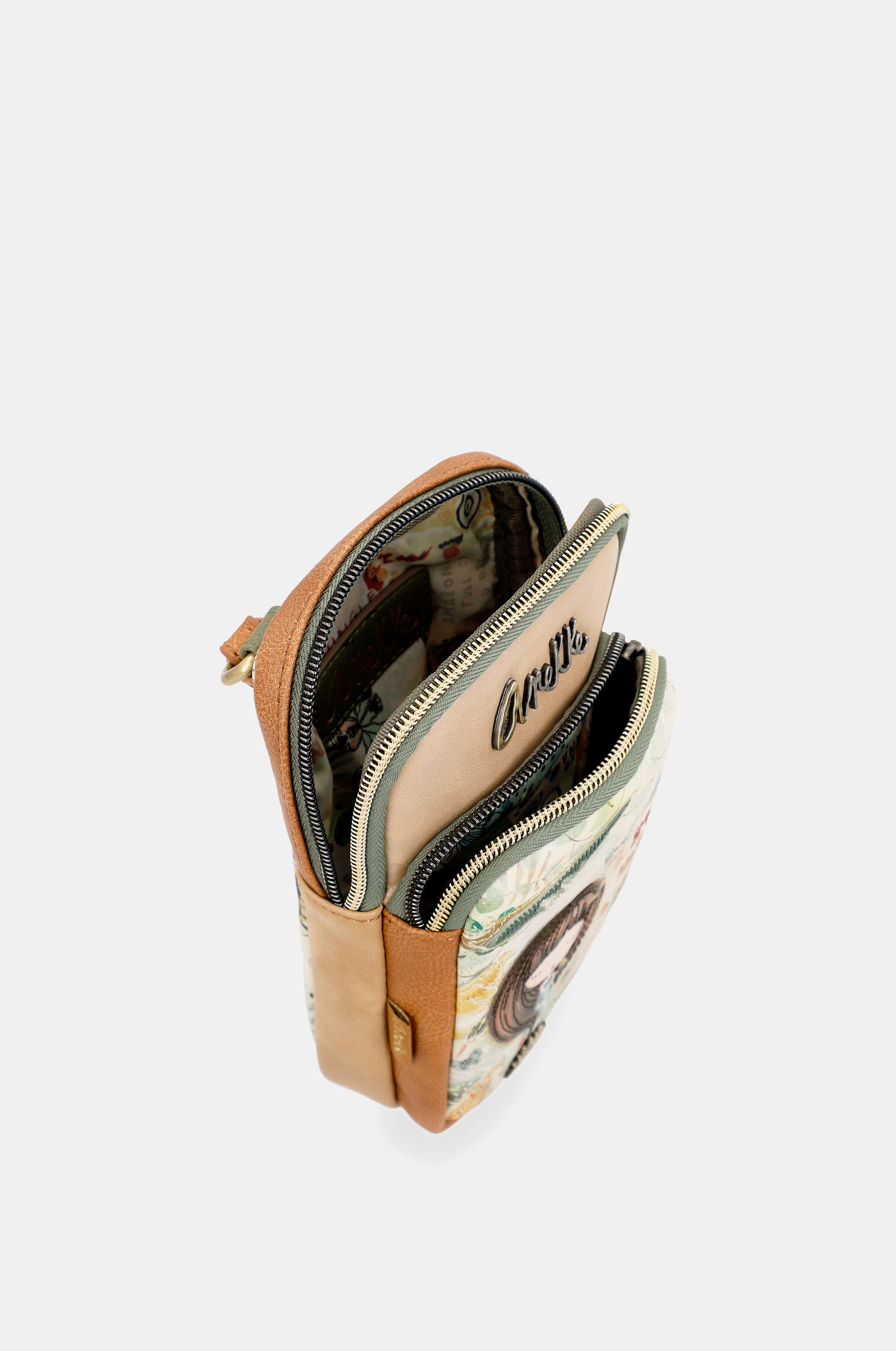 Mini bandolera con bolsillo Amazonia